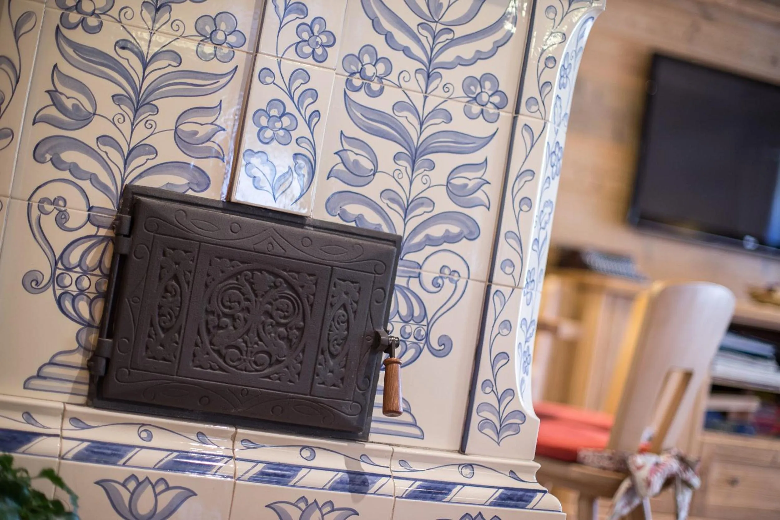 Decorative detail in Hotel Centrale