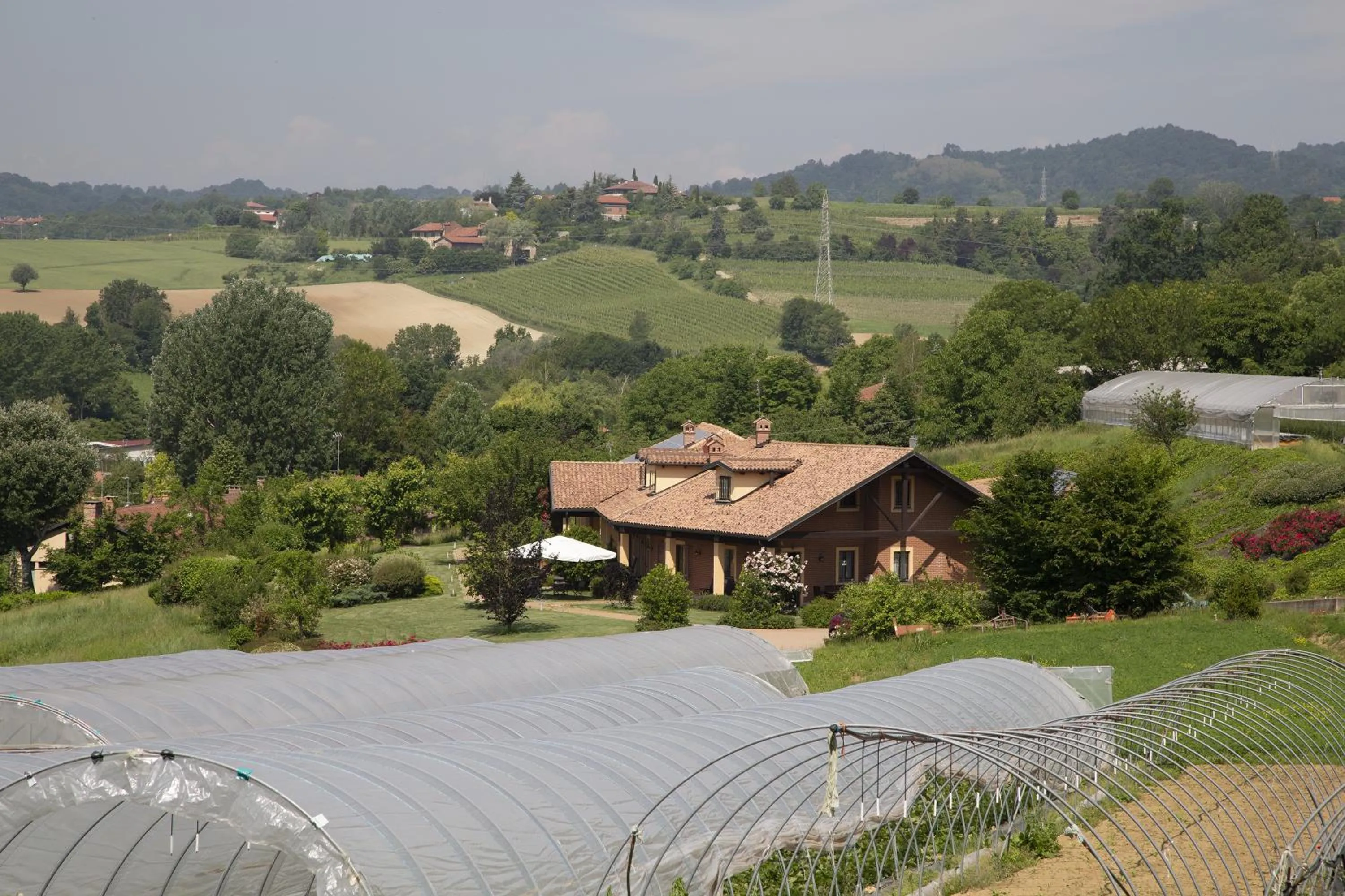 Natural landscape in B&B La Frola