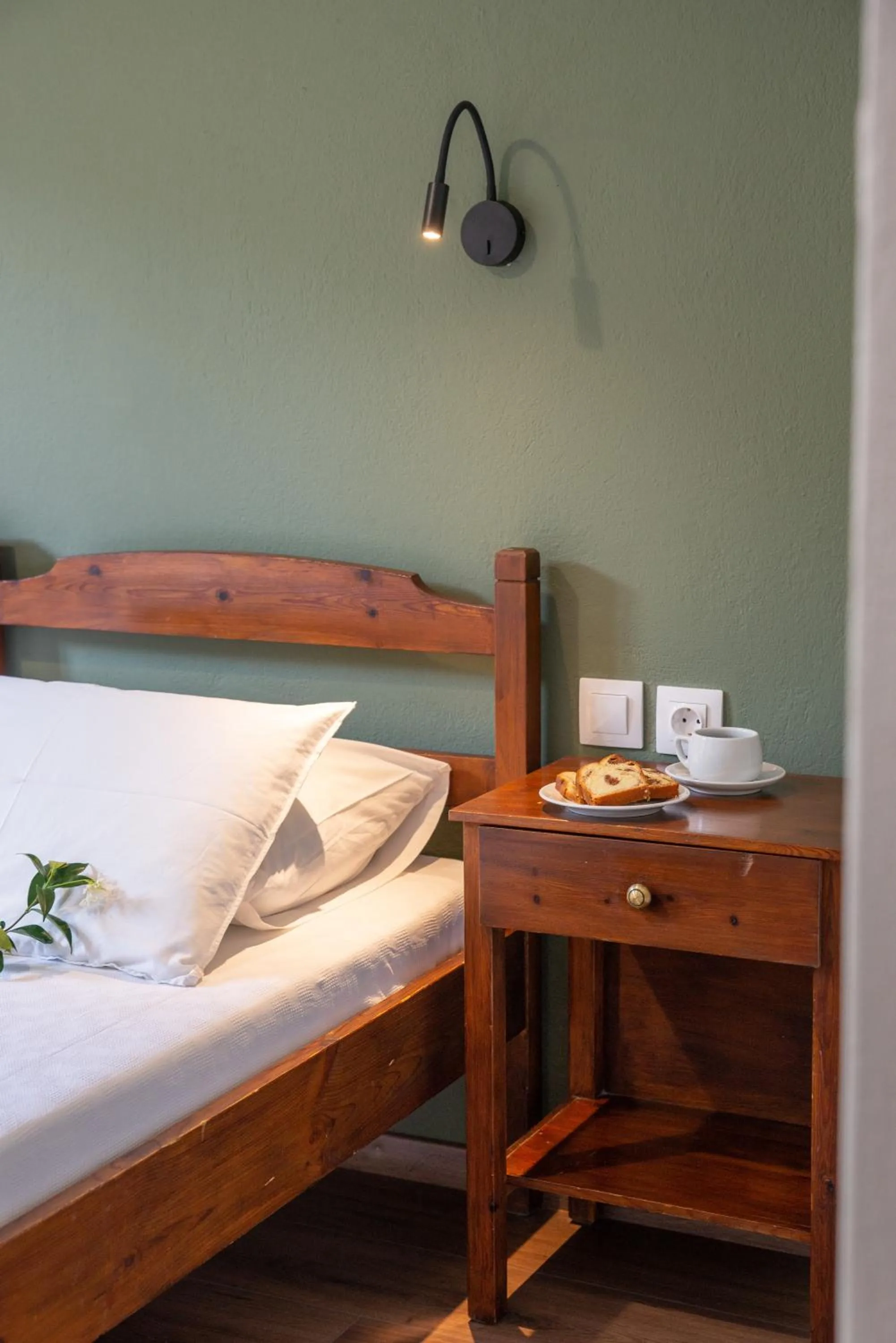 Bed in Hotel Cleopatra