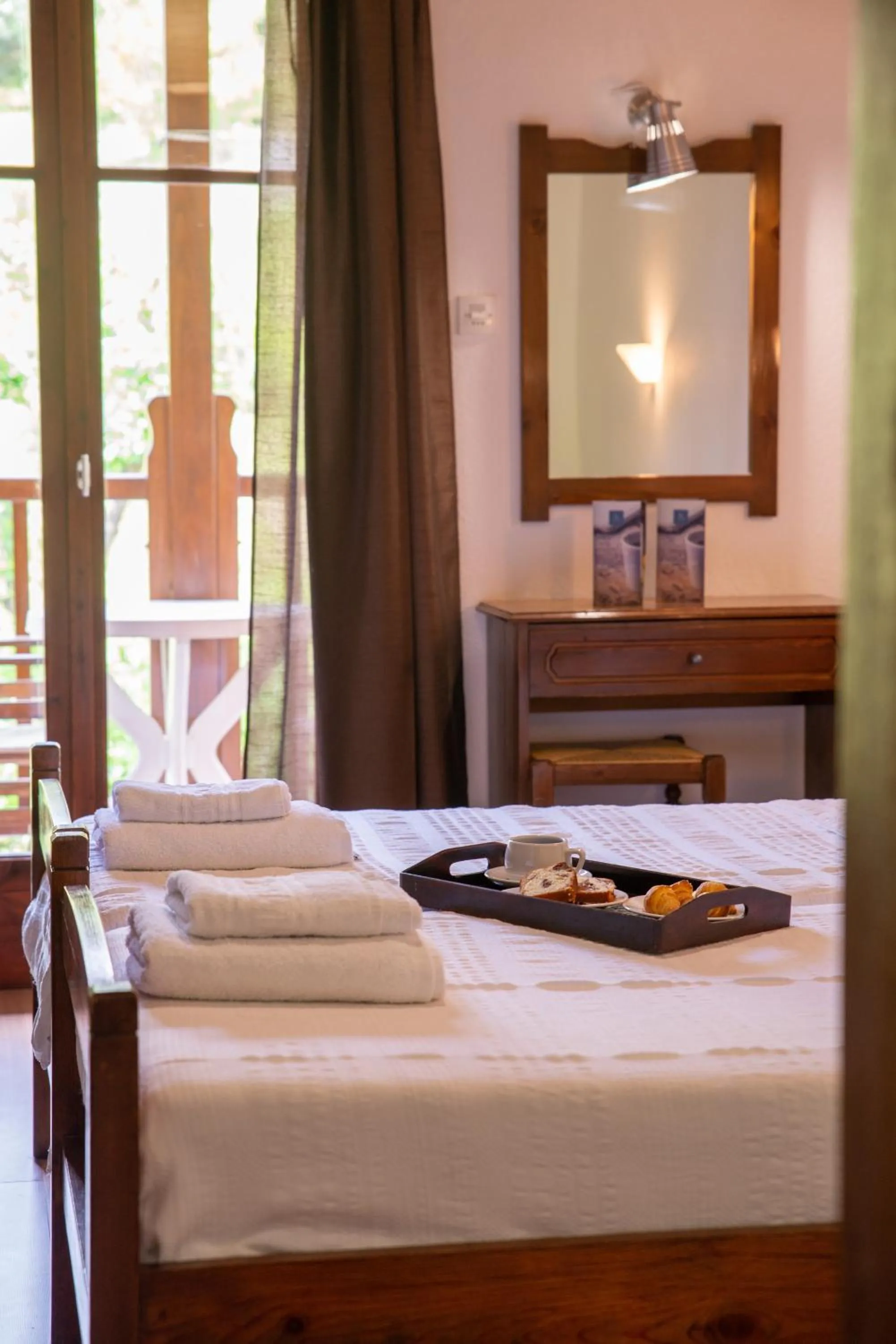 Bed in Hotel Cleopatra