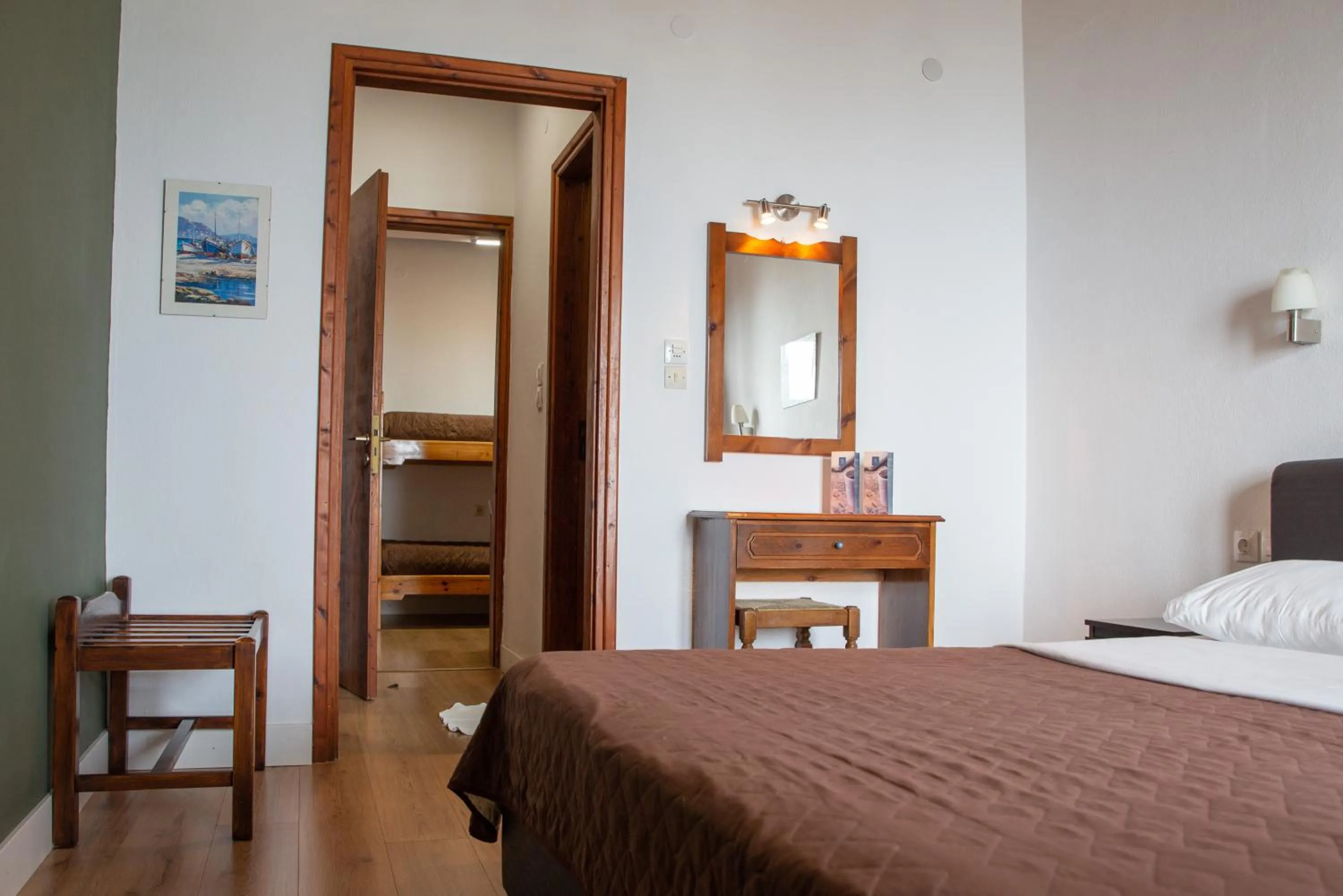 Bed in Hotel Cleopatra