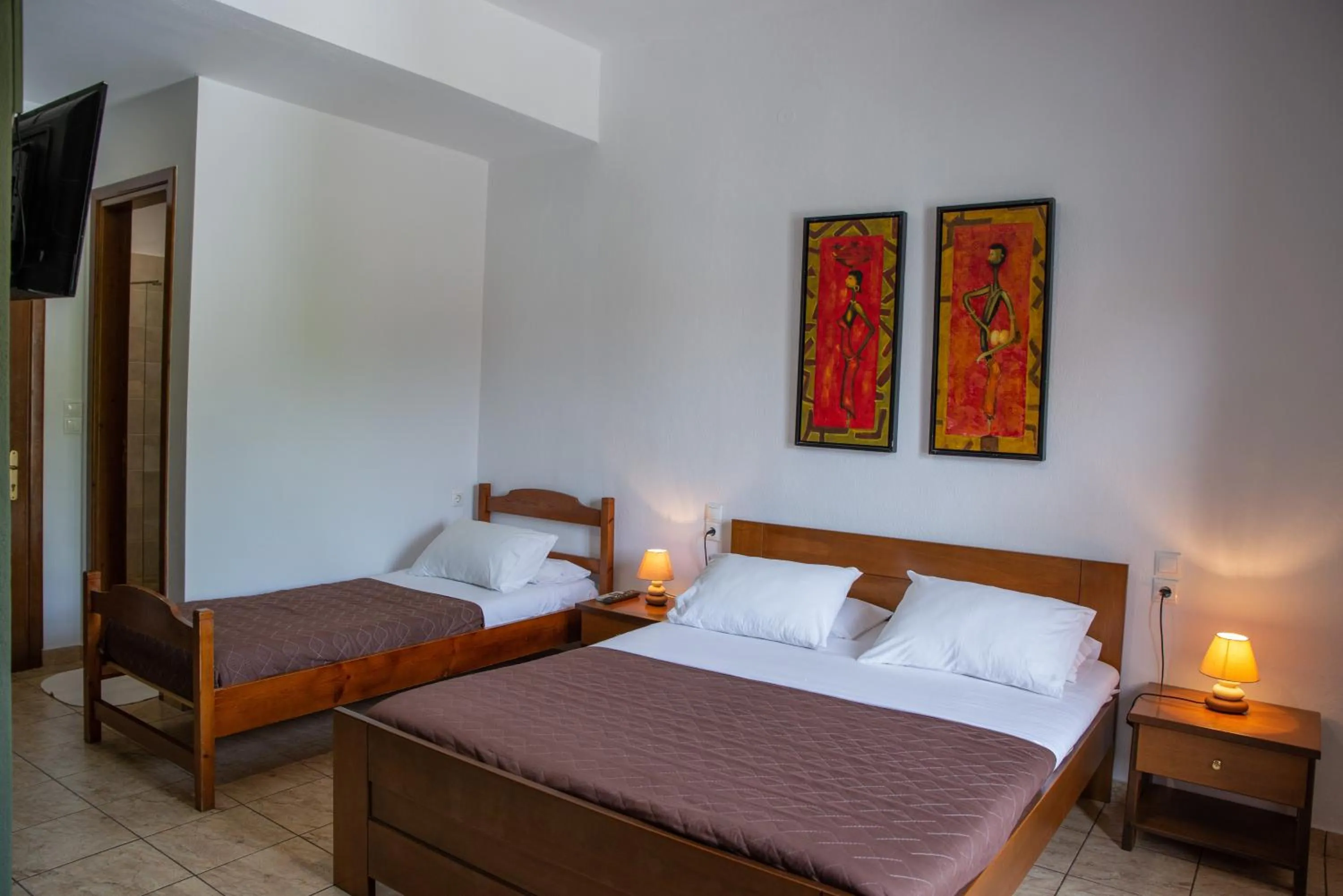 Bed in Hotel Cleopatra