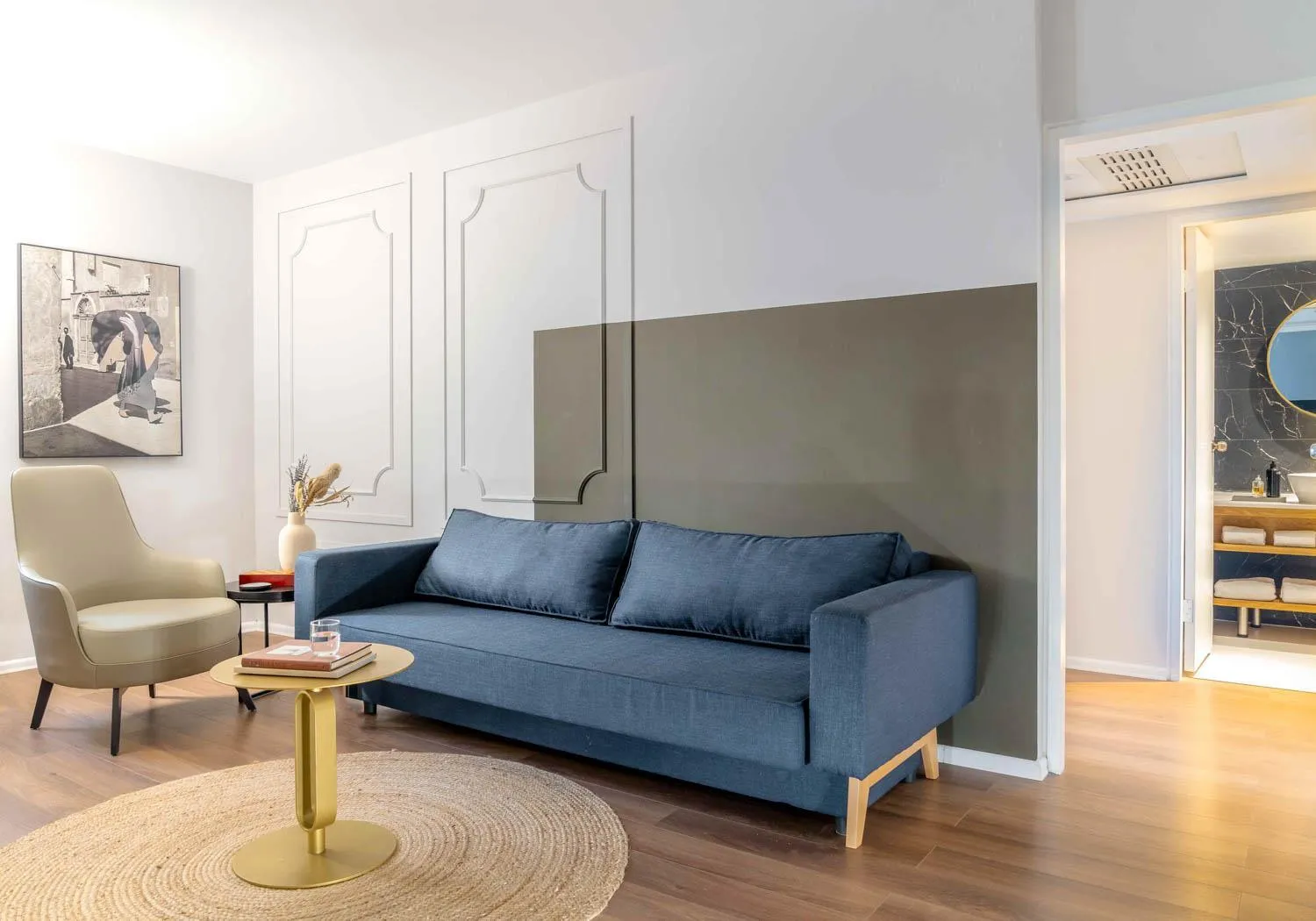 Living room in Cassia Hotel Jerusalem