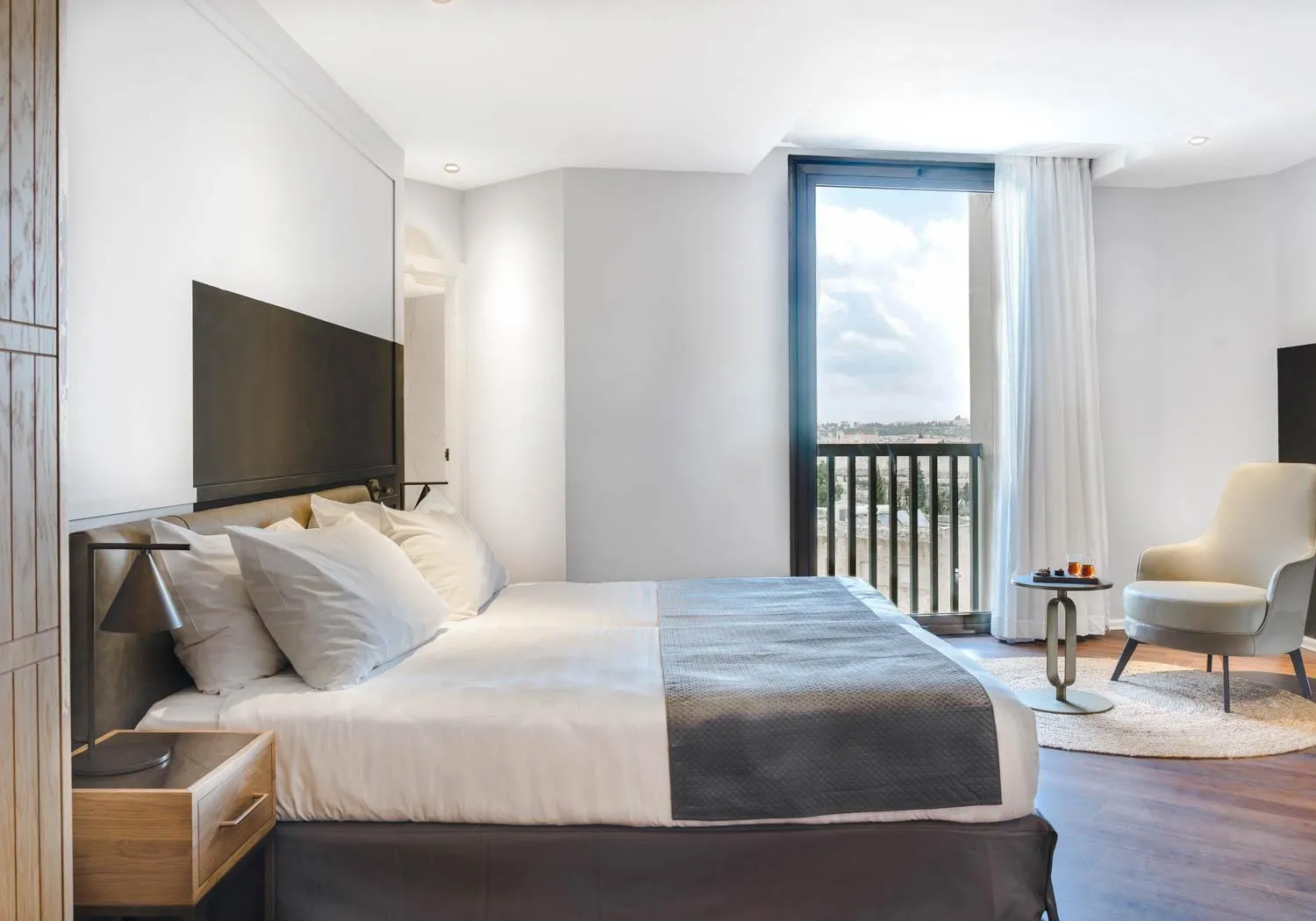 Bedroom, Bed in Cassia Hotel Jerusalem