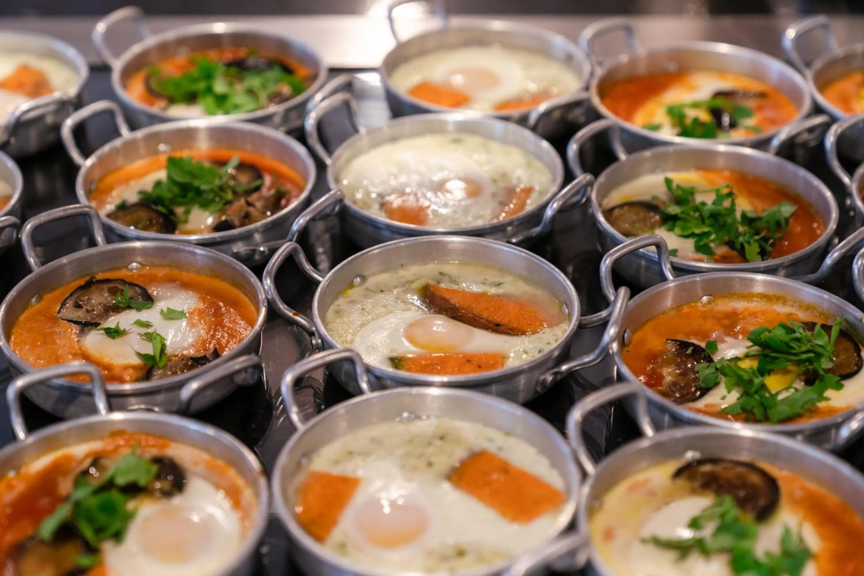 Buffet breakfast in Cassia Hotel Jerusalem