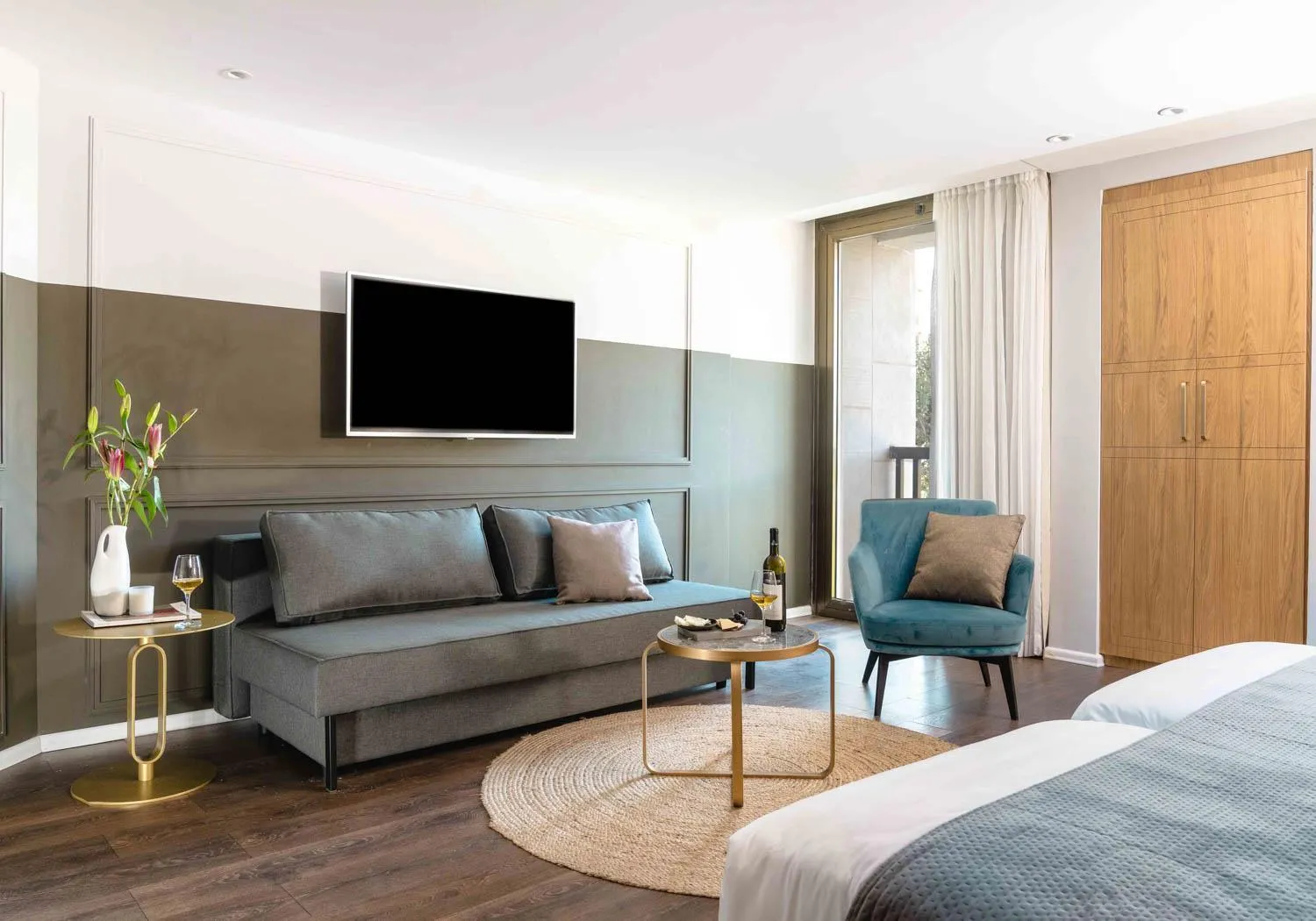 Bedroom, Bed in Cassia Hotel Jerusalem