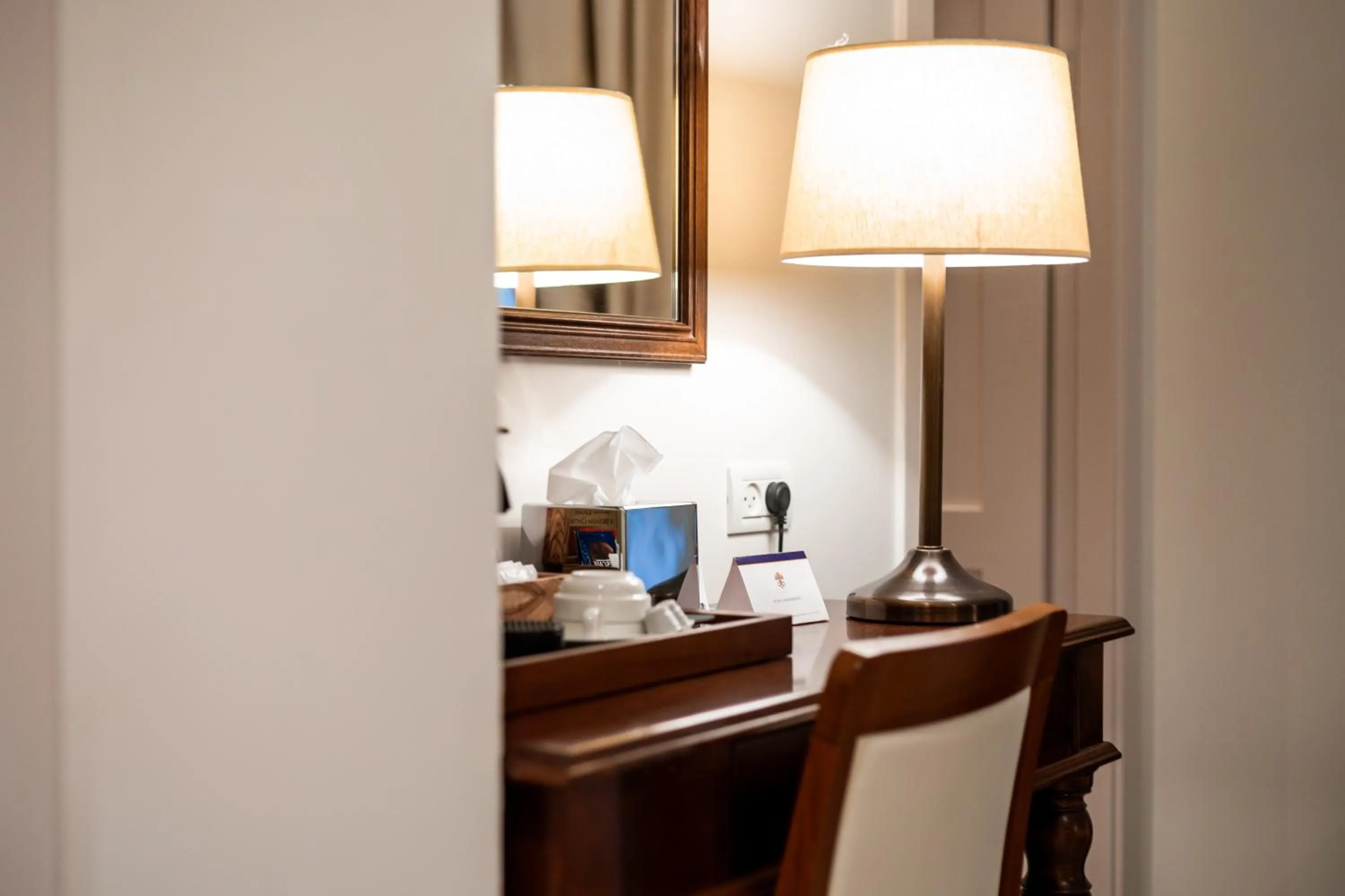 Coffee/tea facilities in Notre Dame of Jerusalem Center