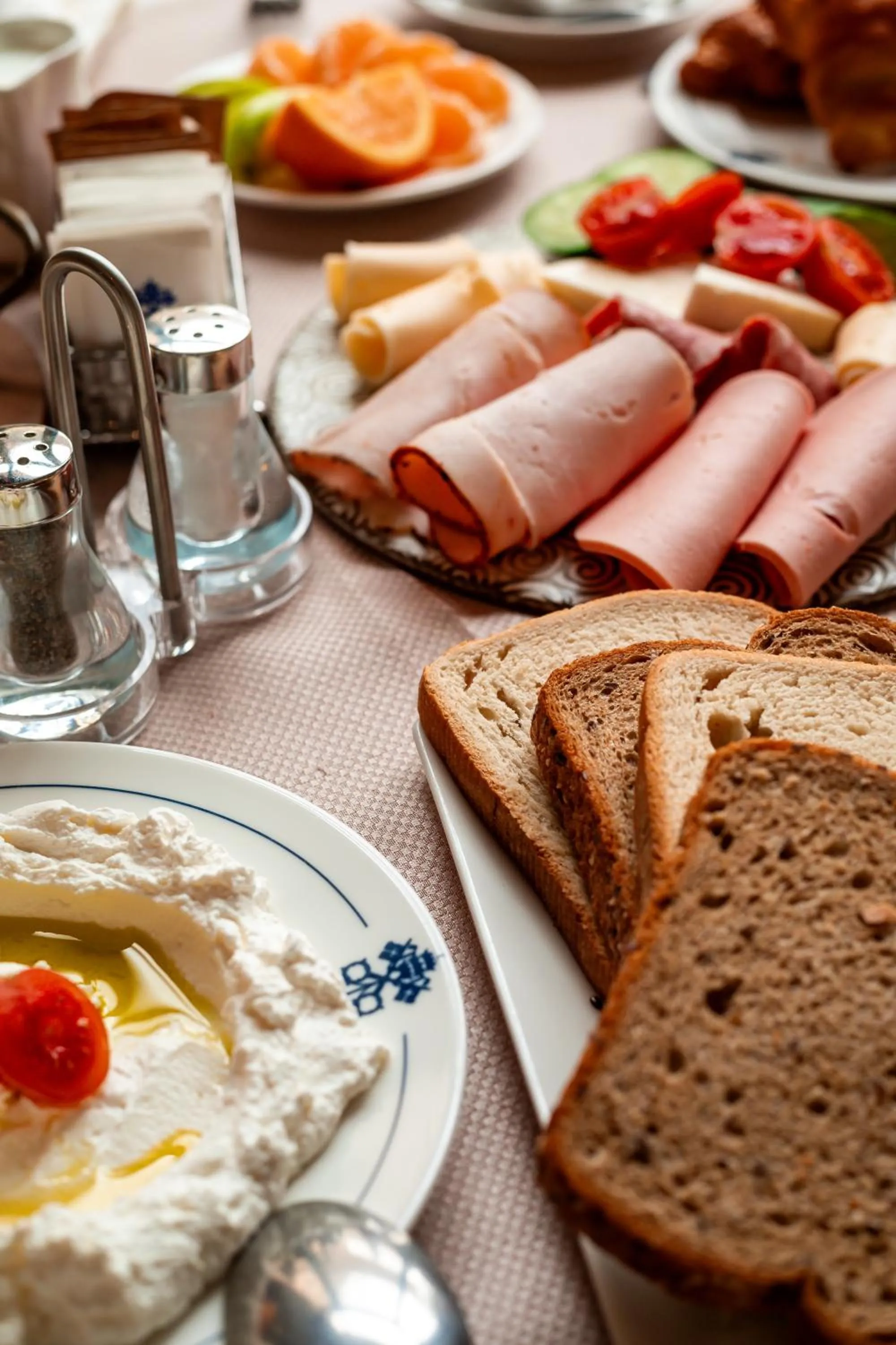 Breakfast in Notre Dame of Jerusalem Center