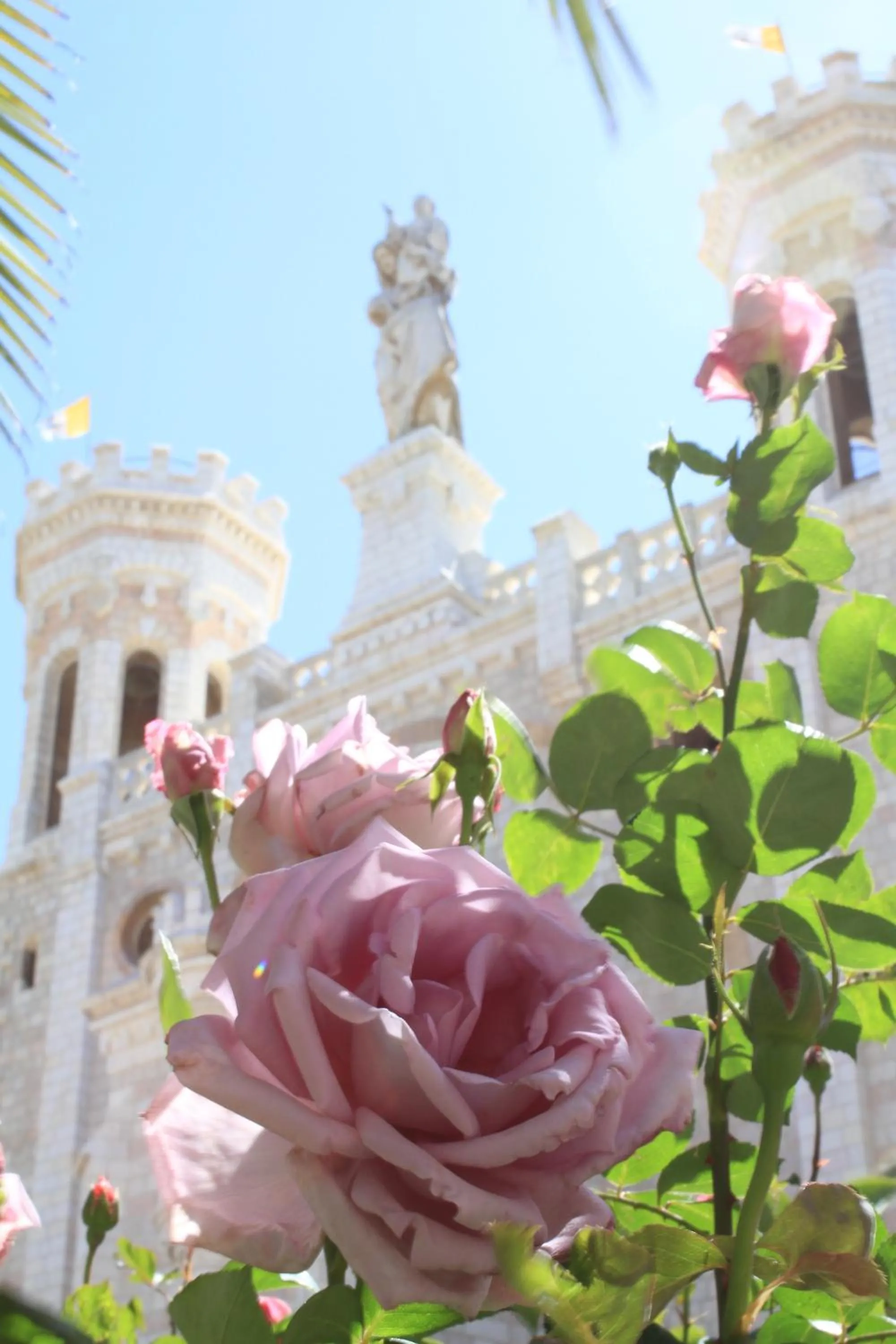 Facade/entrance in Notre Dame of Jerusalem Center