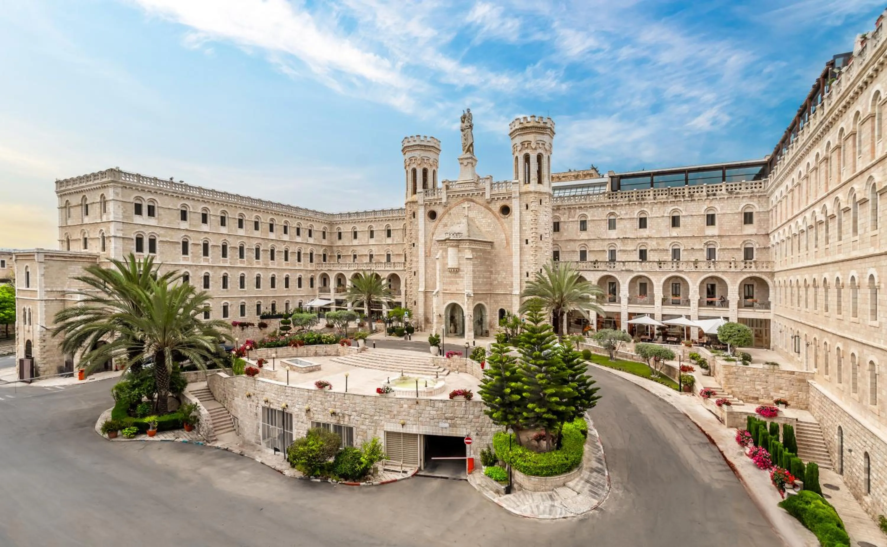 Property building in Notre Dame of Jerusalem Center