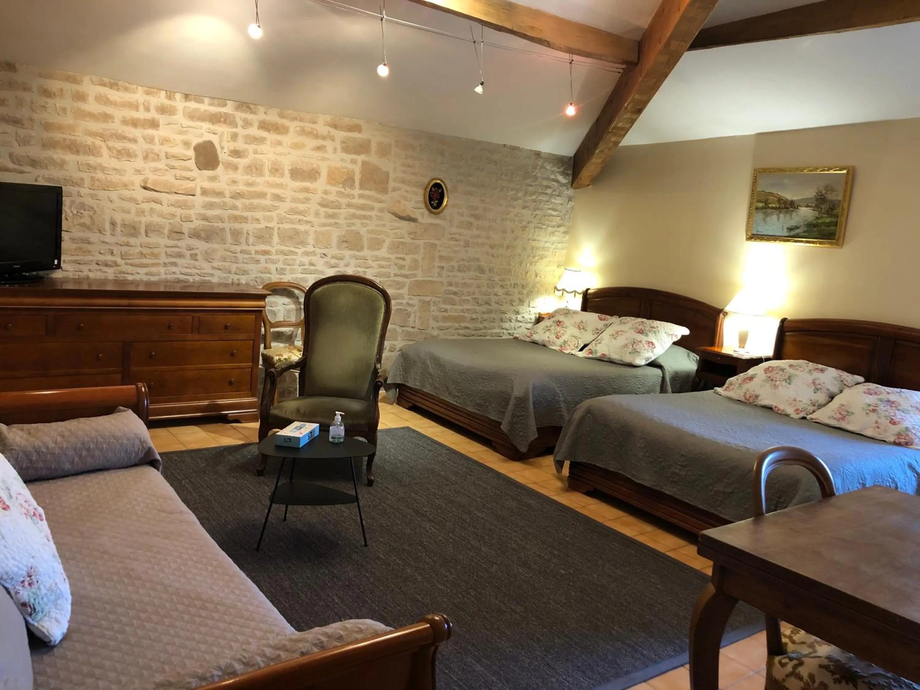 Photo of the whole room in Le Logis de Vallans