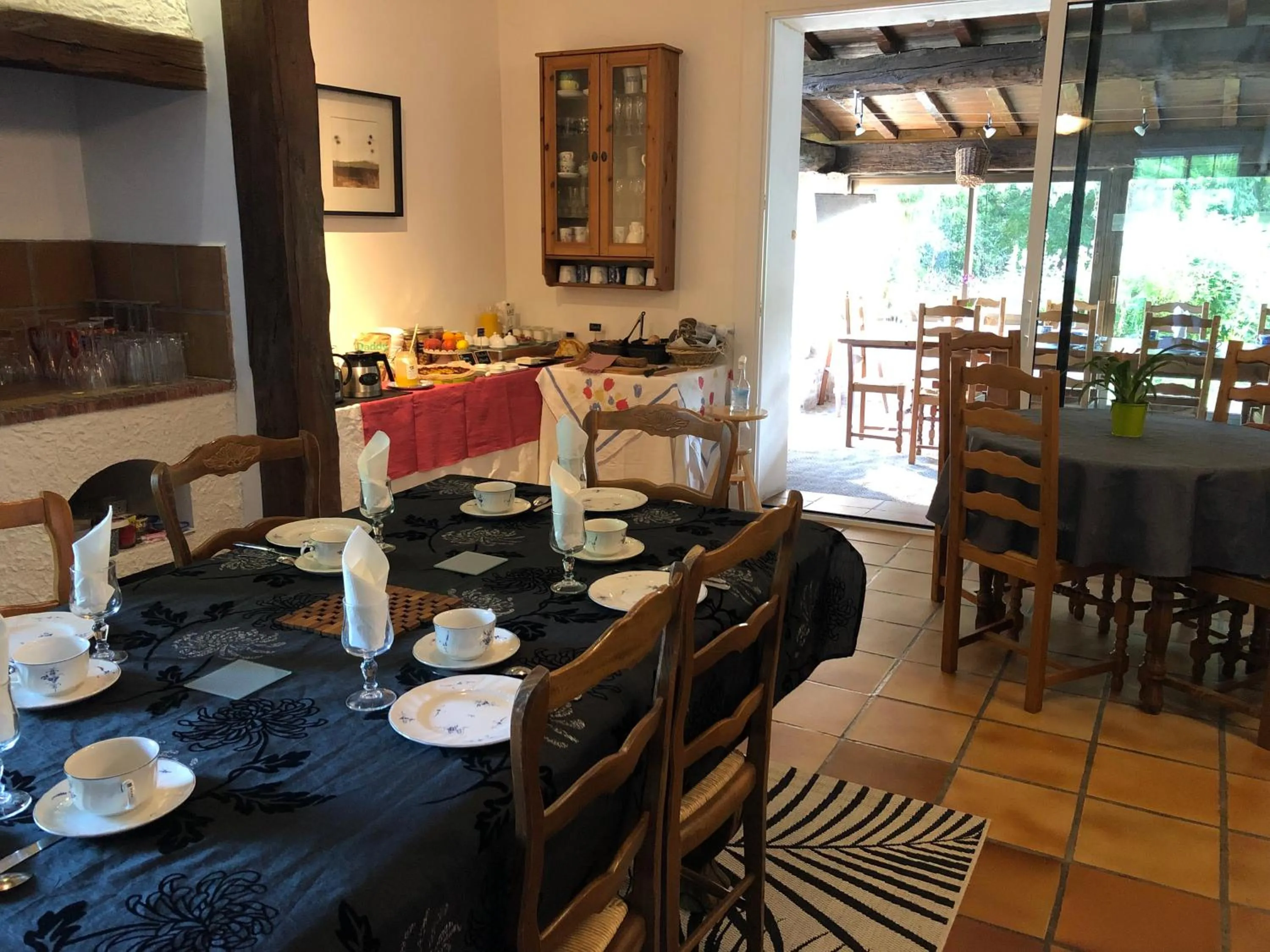 Breakfast in Le Logis de Vallans