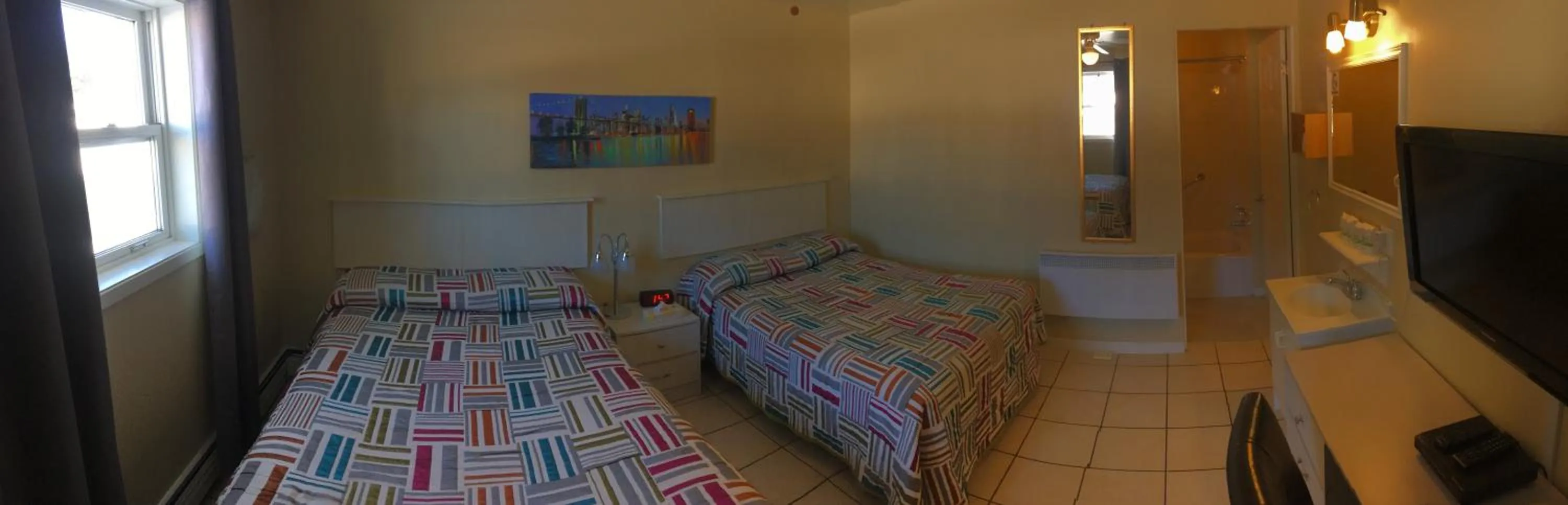 Bed in Motel Exquise