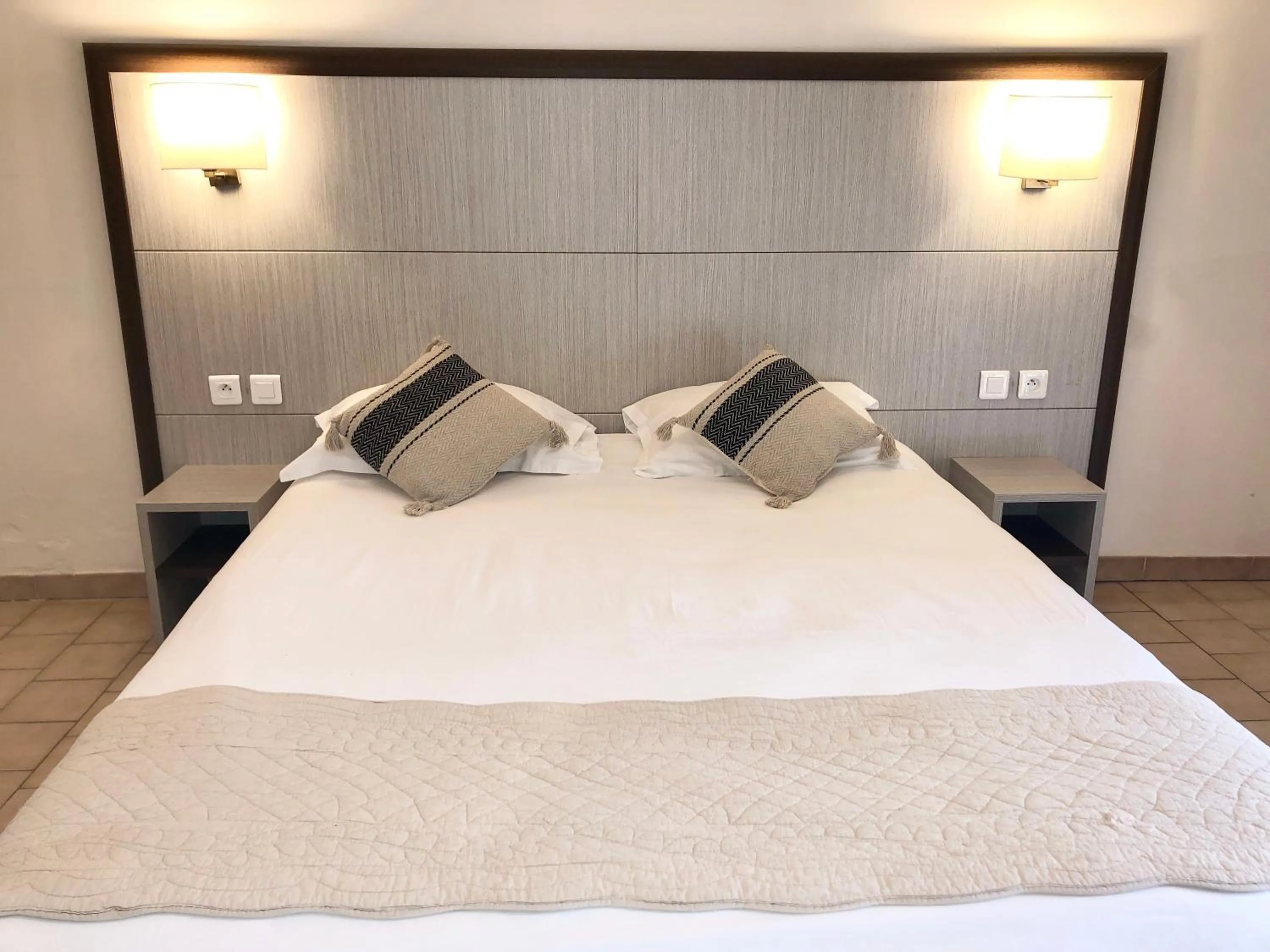 Bed in Hotel et Résidence Cala di sole