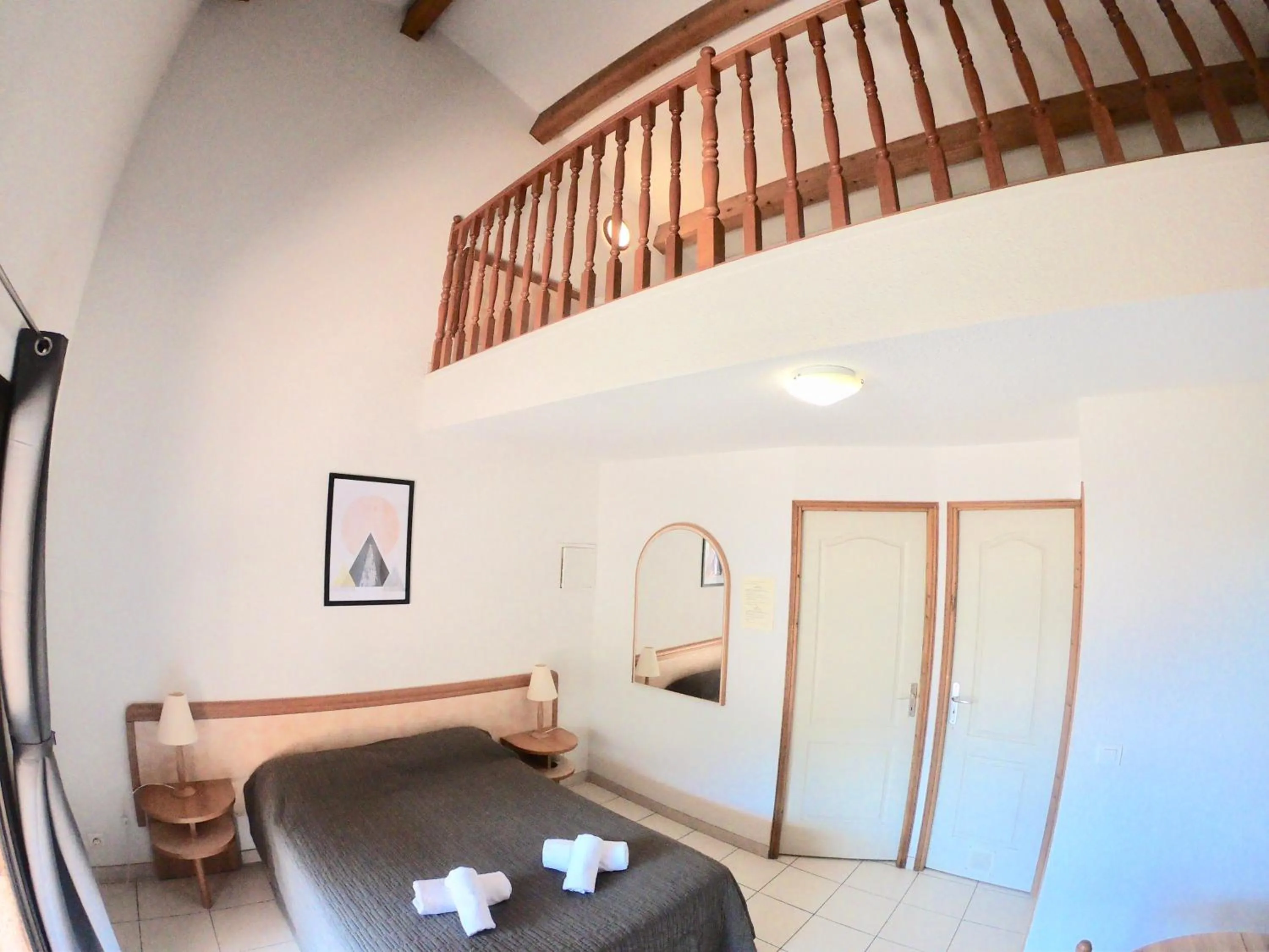 Bed in Hotel et Résidence Cala di sole