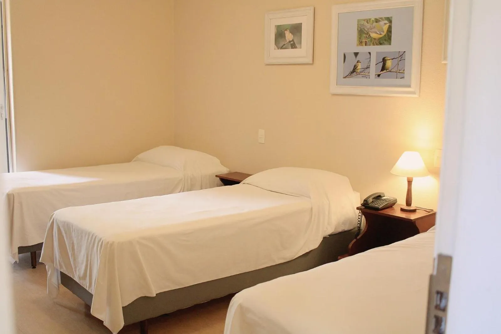 Bed in Hotel Atlântico Praia Cassino Rio Grande