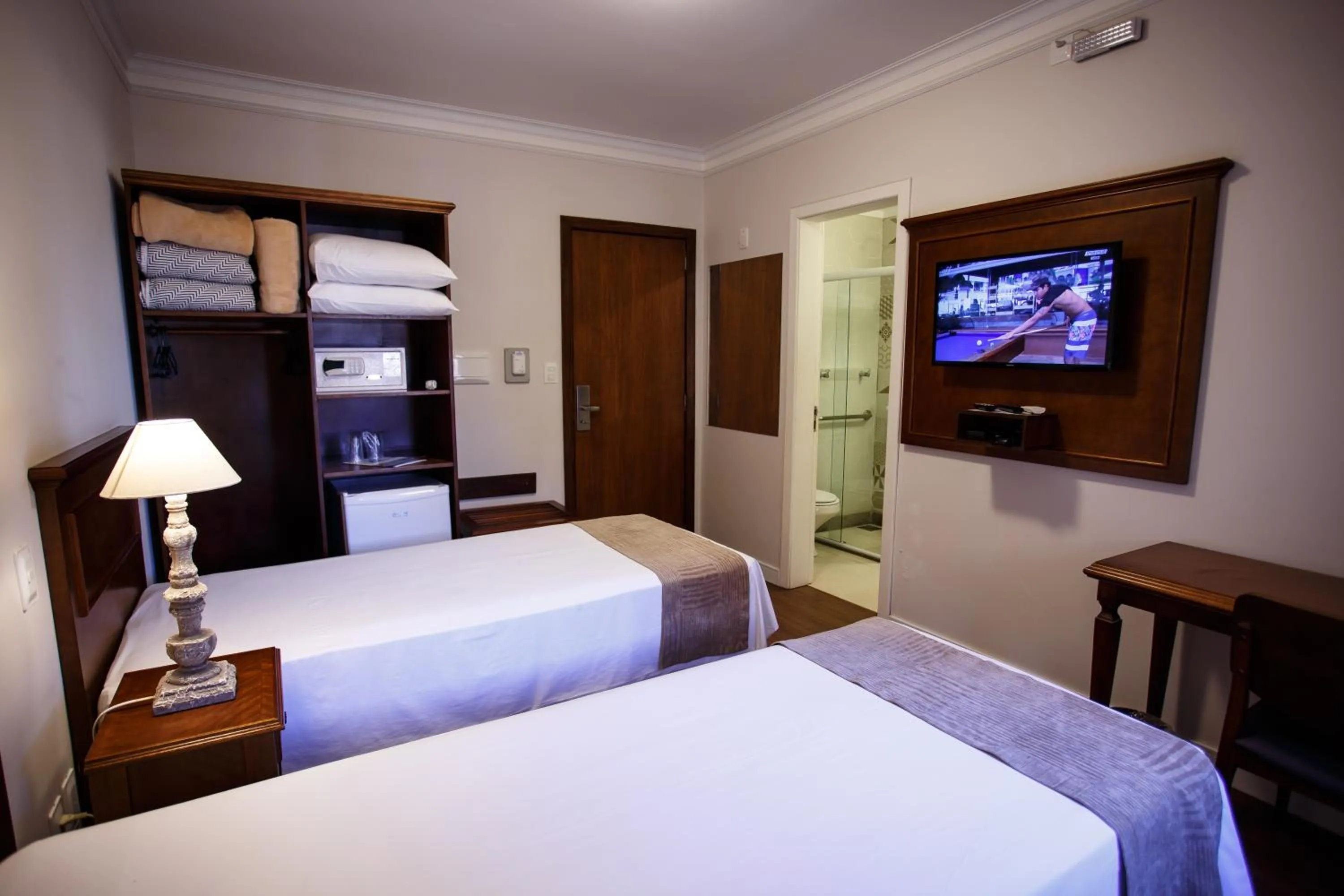 Bed in Hotel Atlântico Praia Cassino Rio Grande