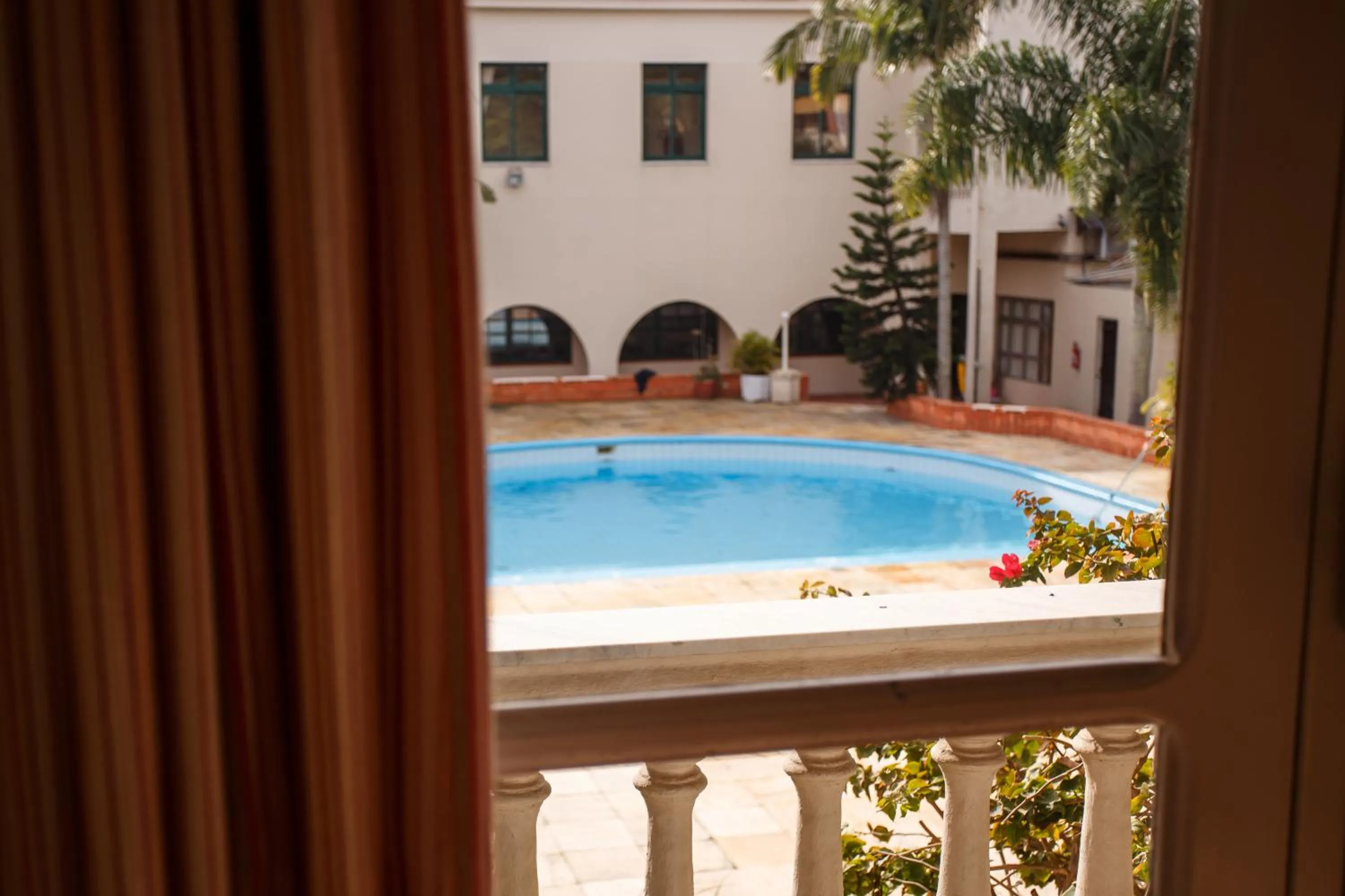 Pool view in Hotel Atlântico Praia Cassino Rio Grande