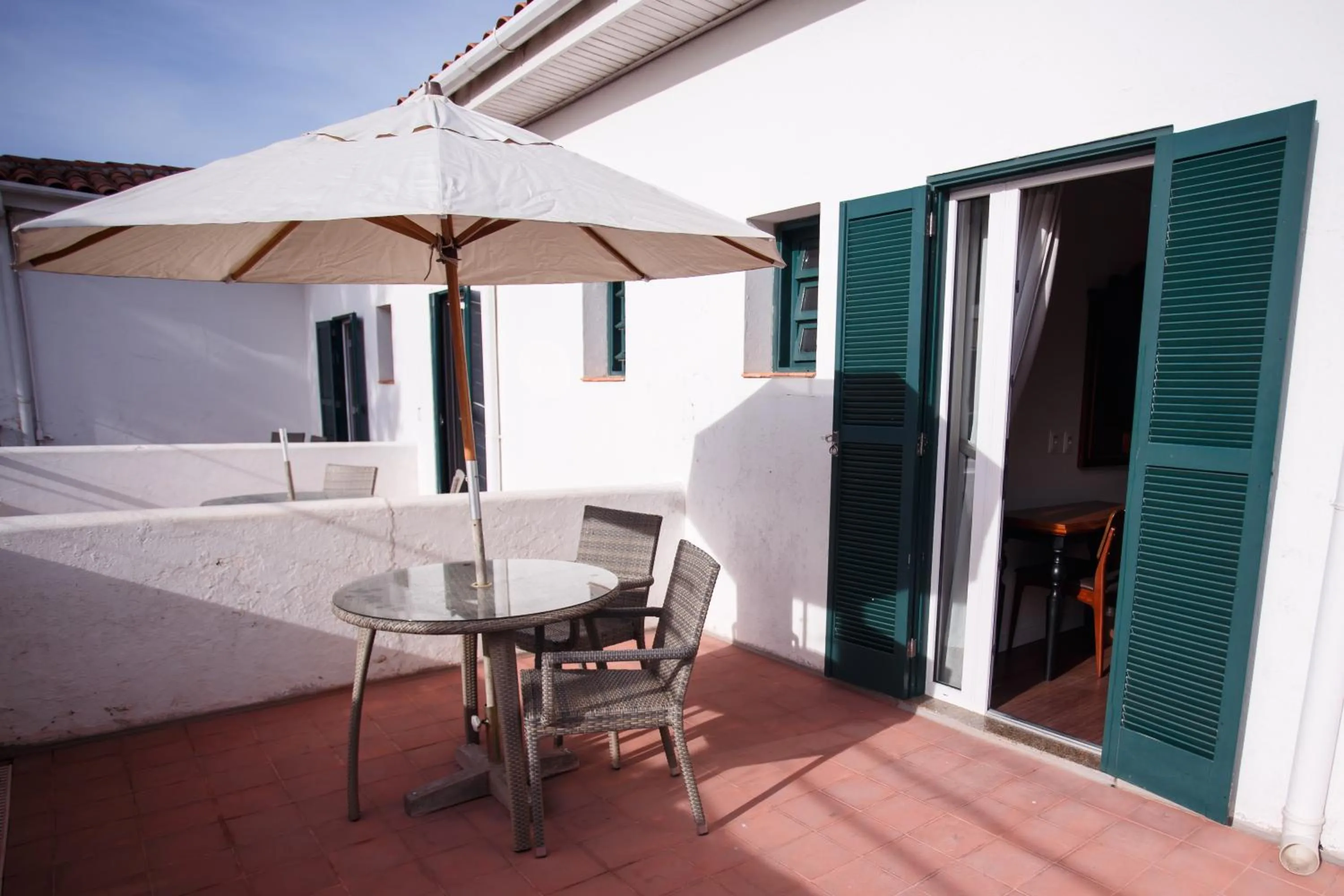 Balcony/Terrace in Hotel Atlântico Praia Cassino Rio Grande