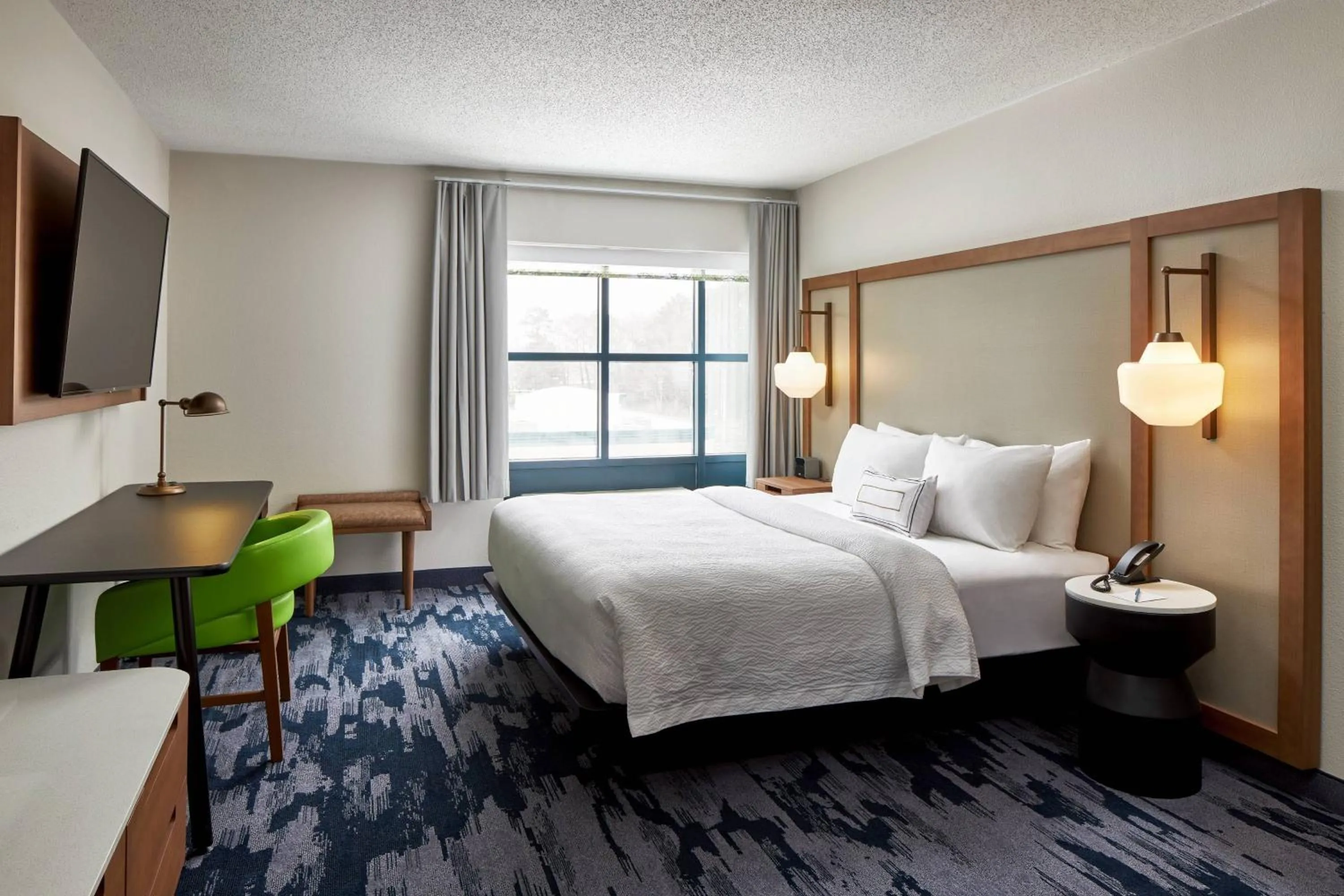 Photo of the whole room, Bed in Fairfield Inn & Suites by Marriott Virginia Beach/Norfolk Airport