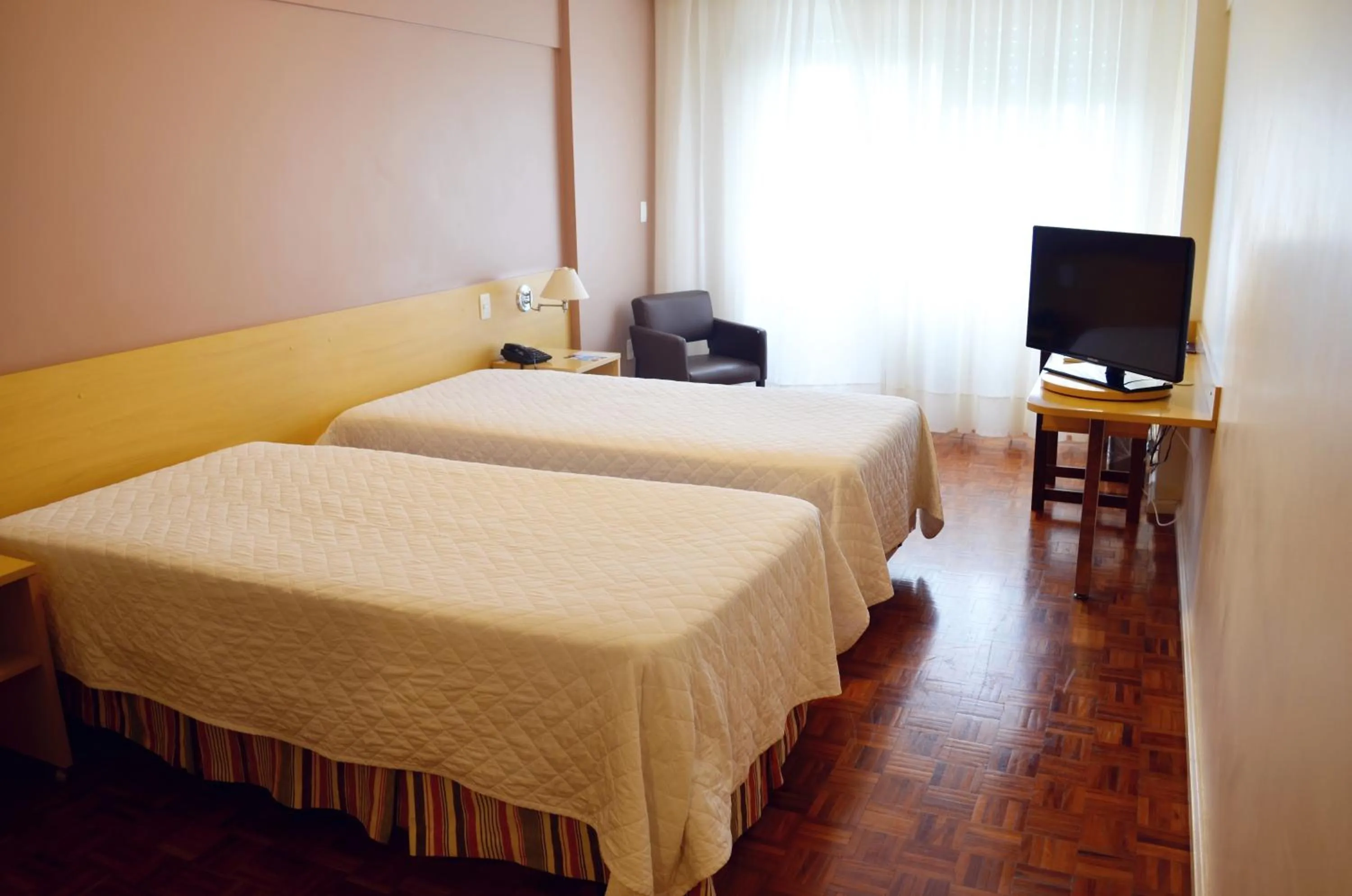 Bed in Hotel Atlantico Rio Grande