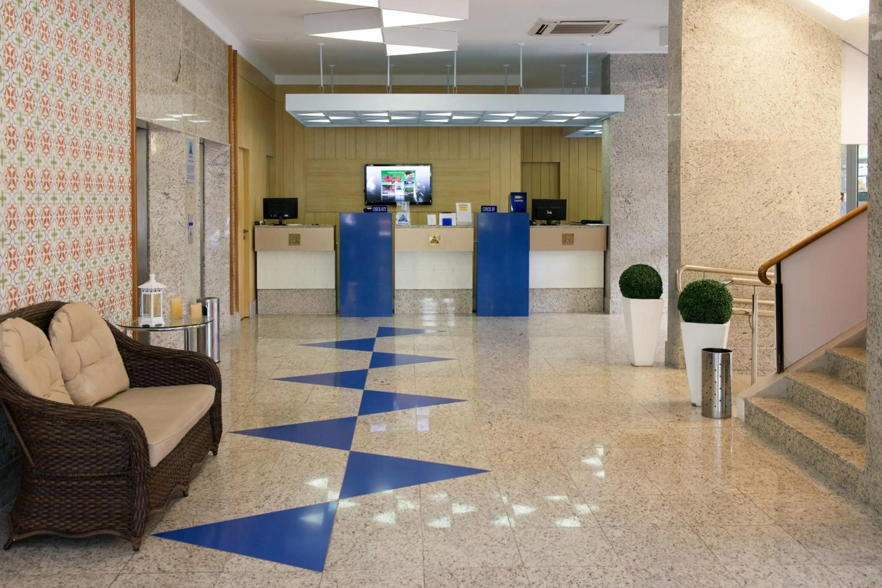 Communal lounge/ TV room in Hotel Atlantico Rio Grande