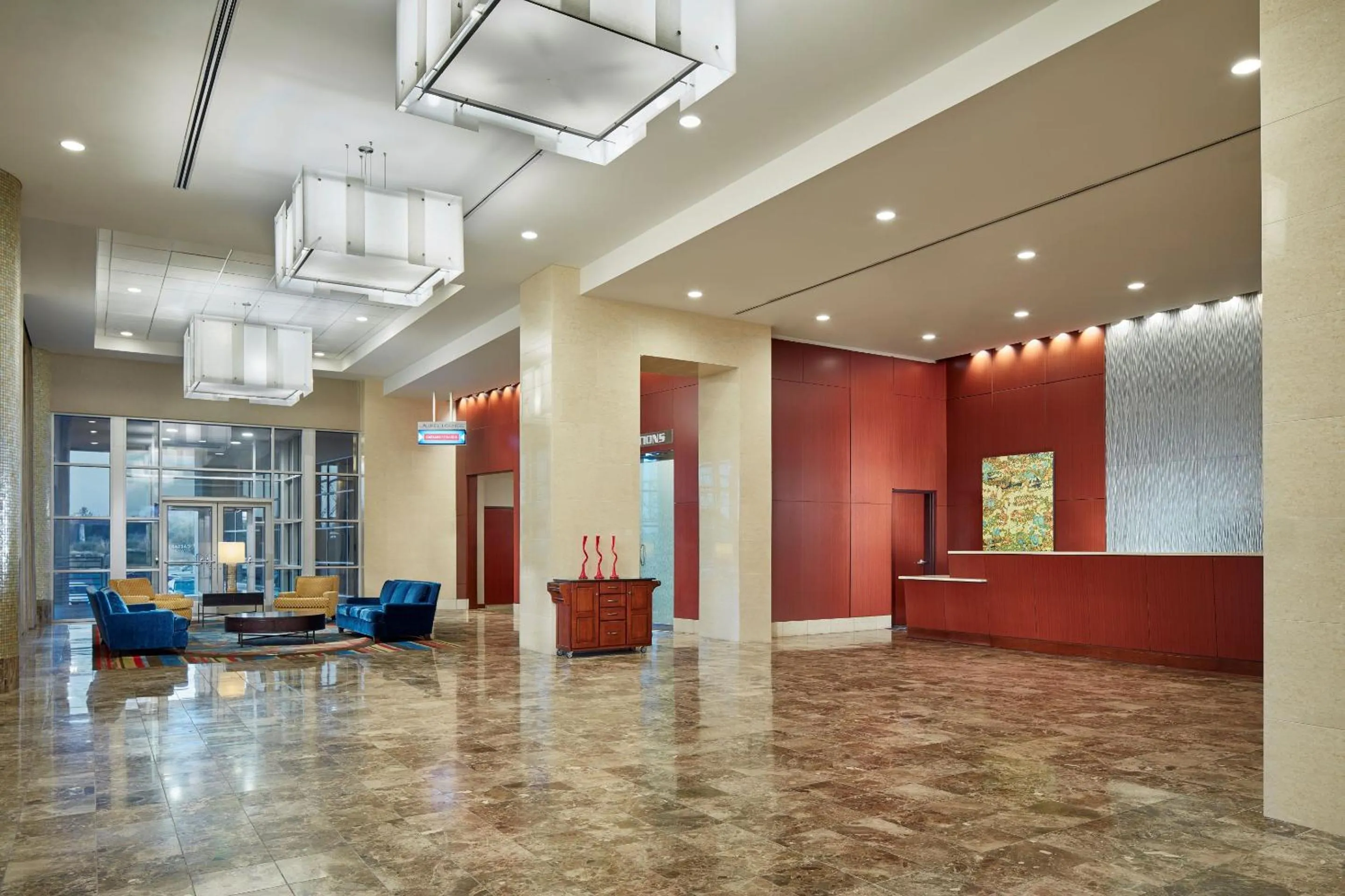 Lobby or reception in Harrah's Metropolis, A Caesars Destination