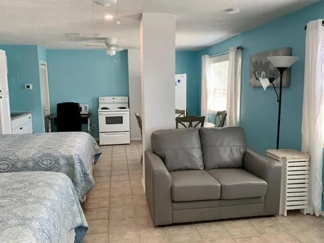 Bed in Tropical Cottages