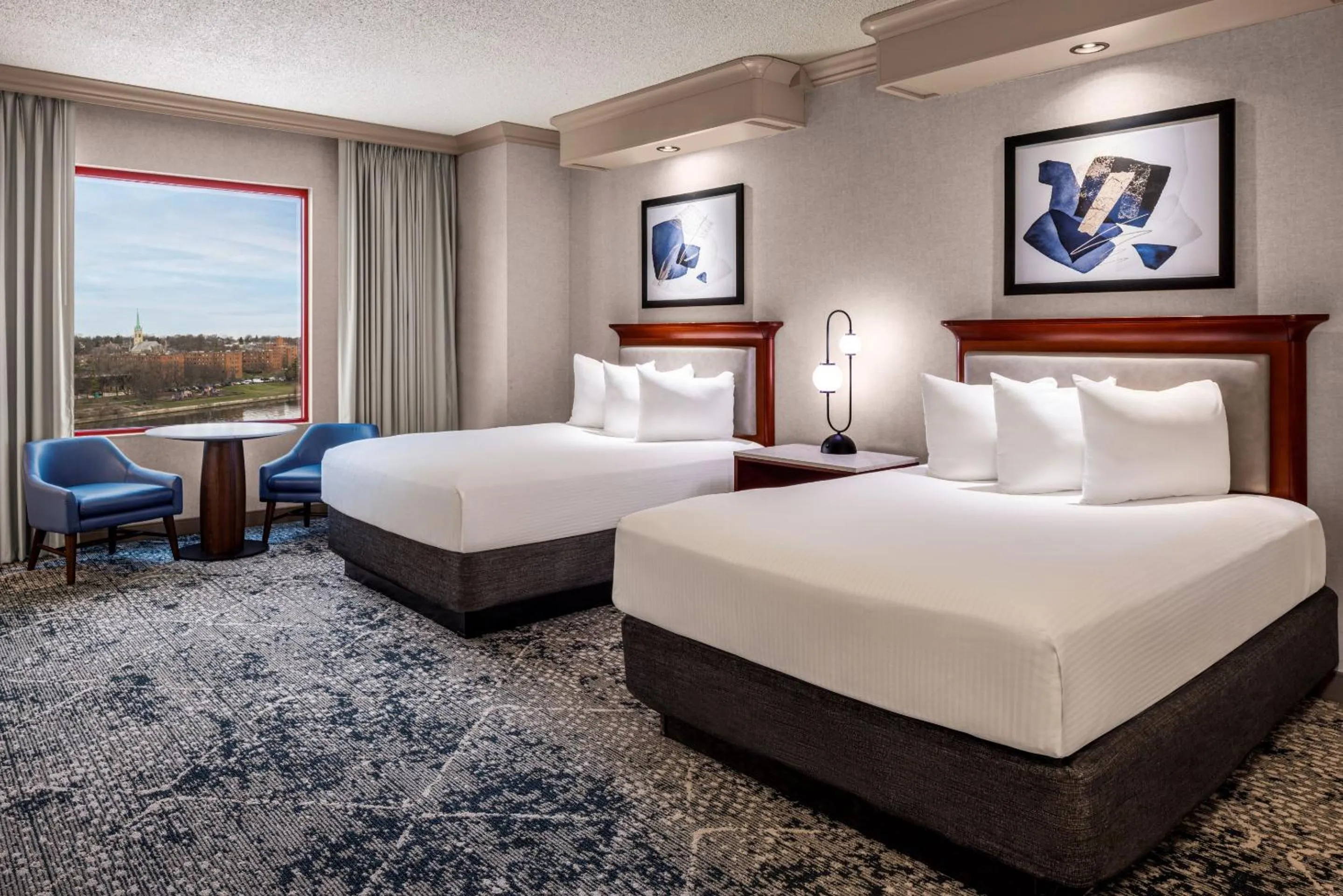 Bed in Harrah's Joliet, A Caesars Destination