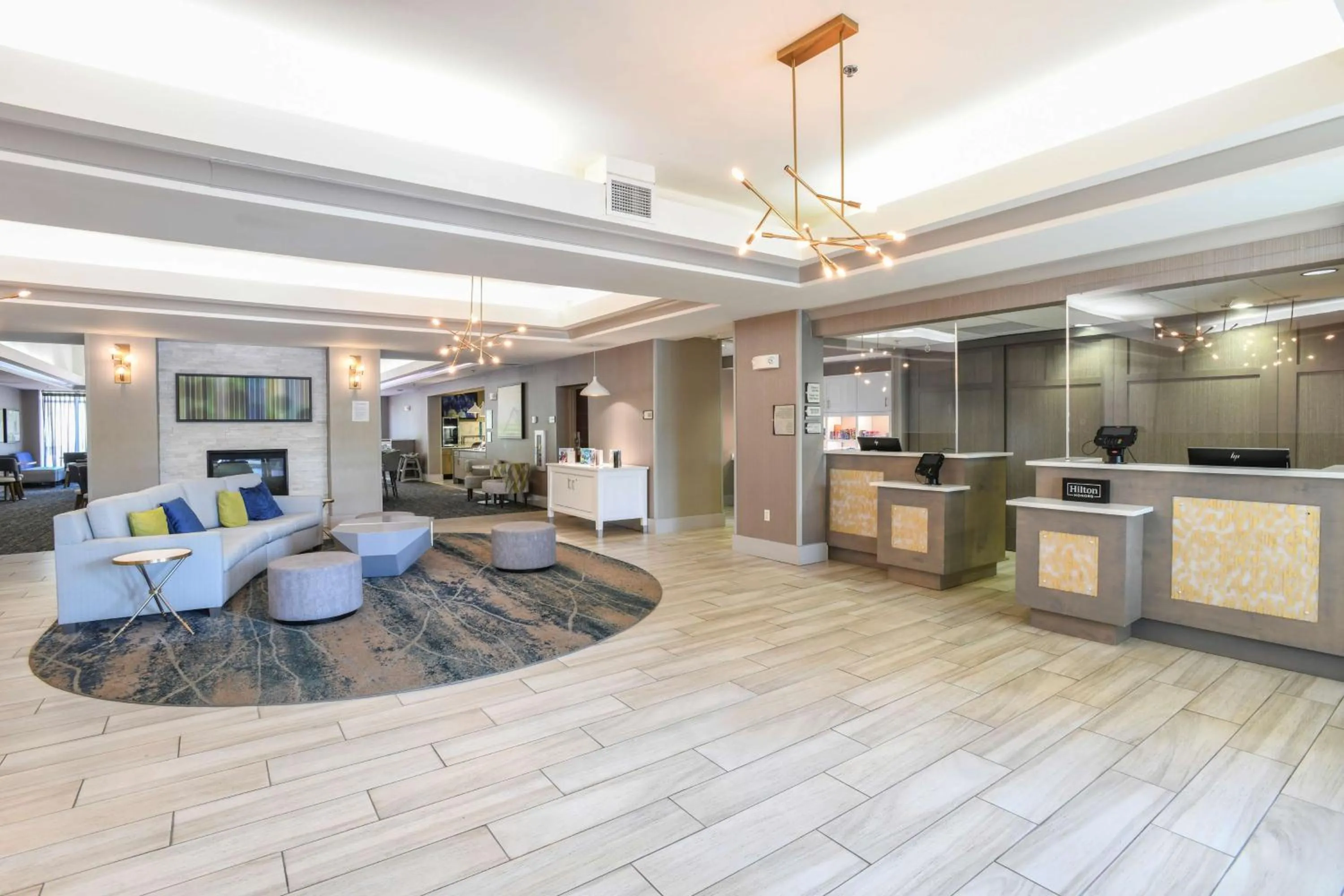 Lobby or reception in Homewood Suites Cincinnati Airport South-Florence