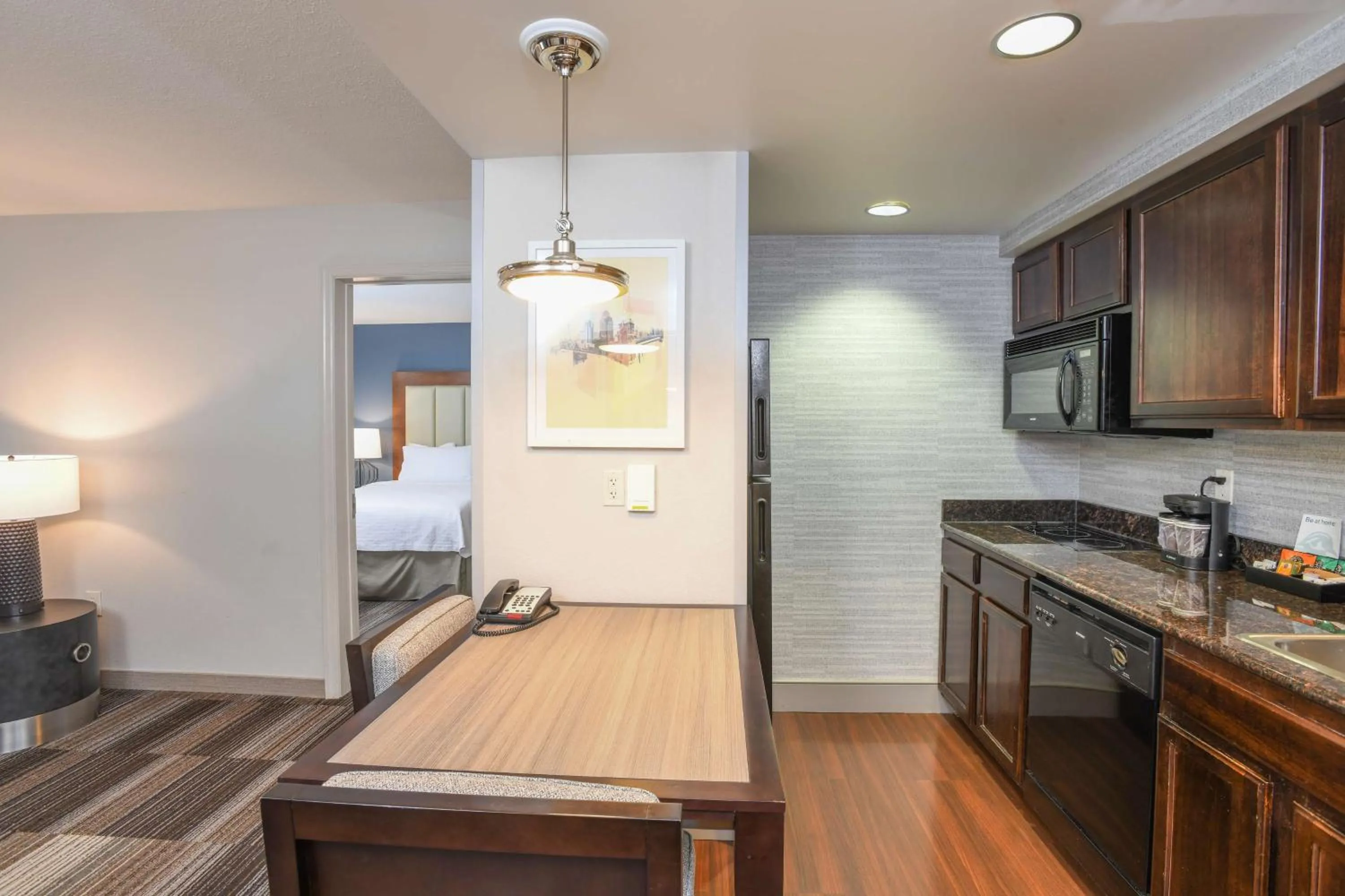 Kitchen or kitchenette in Homewood Suites Cincinnati Airport South-Florence