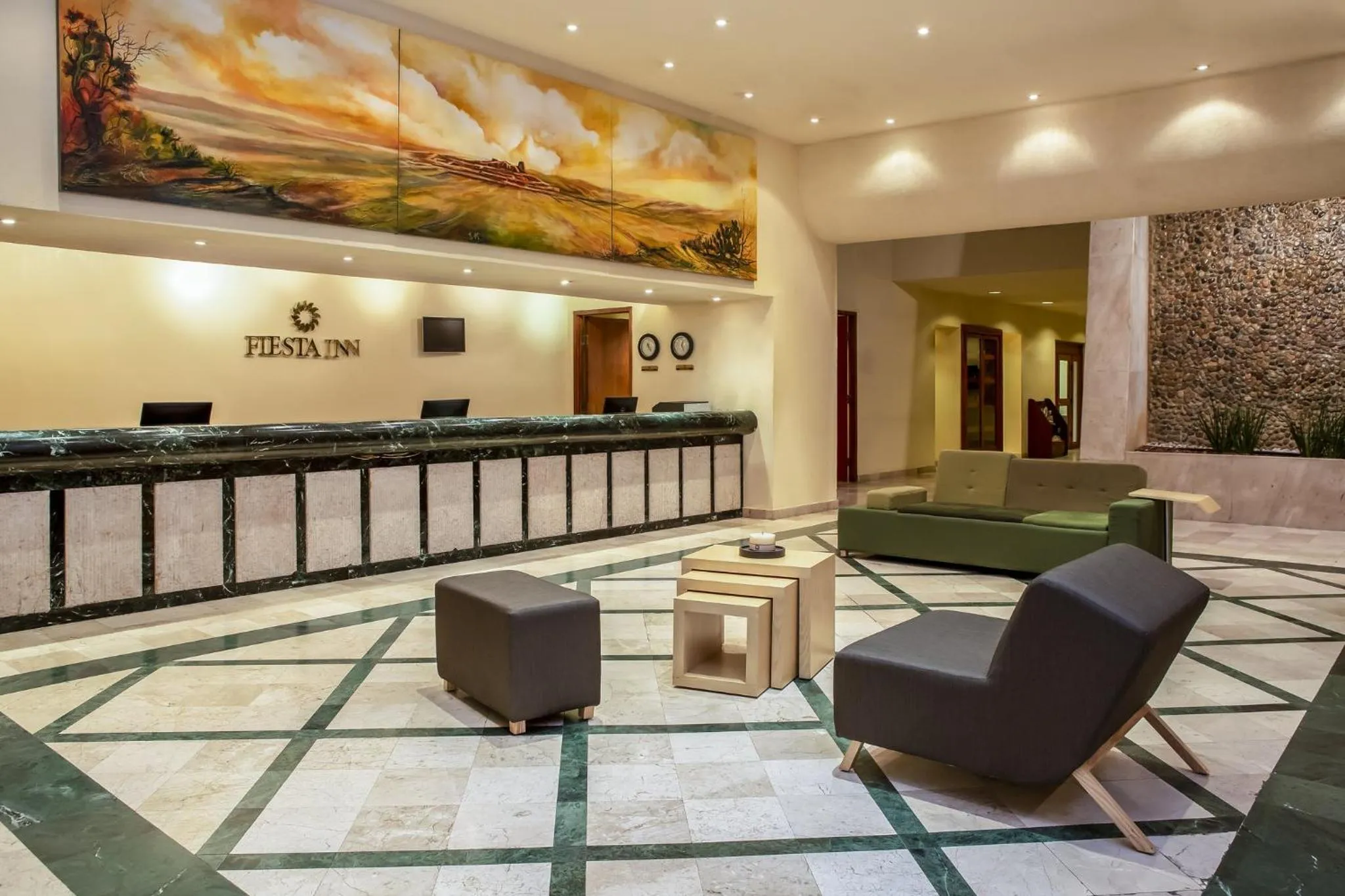 Lobby or reception in Fiesta Inn Ciudad Juarez