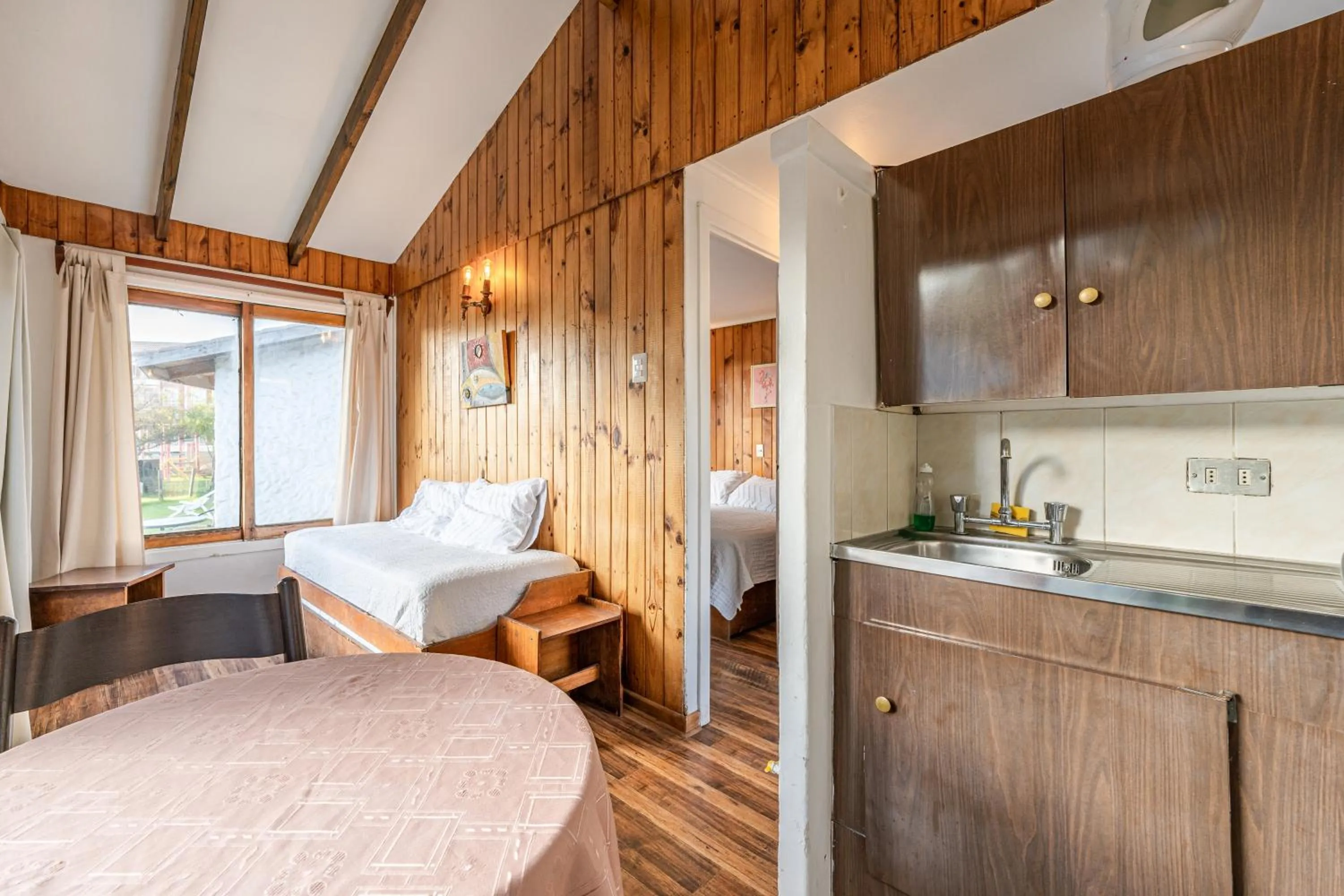 Kitchen or kitchenette, Bed in MarSerena