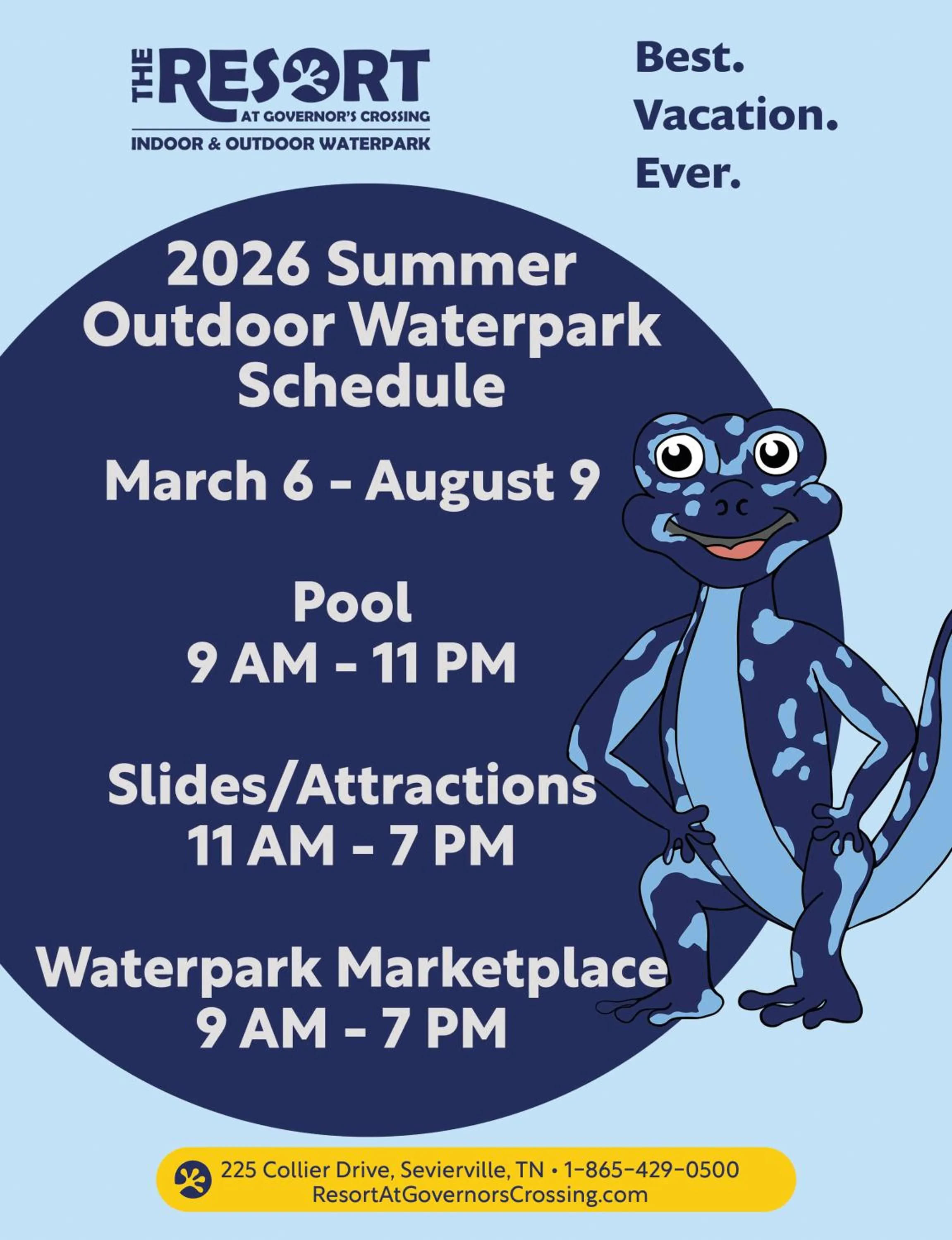 Swimming pool in The Resort at Governor's Crossing