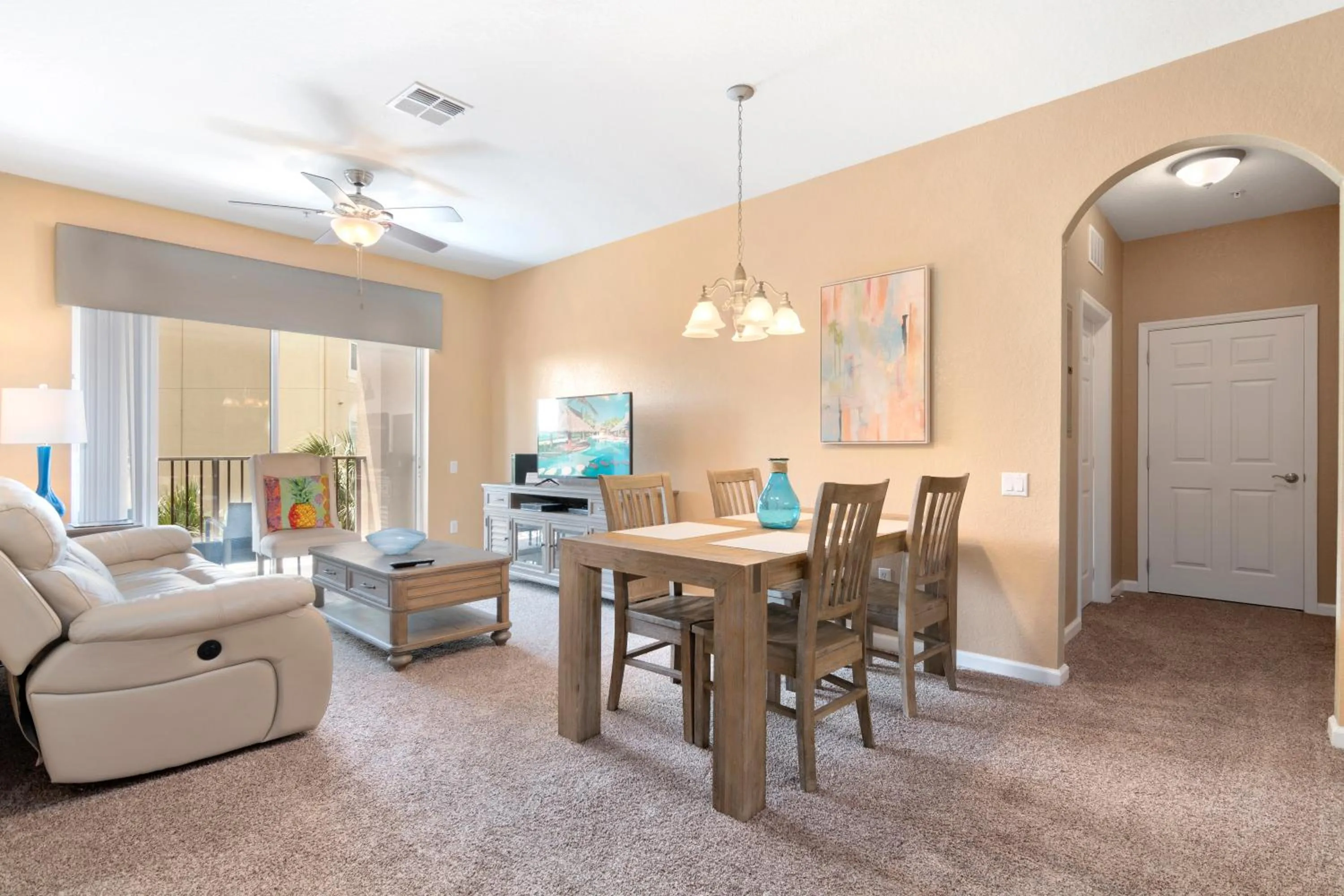 TV and multimedia in Orlando Resort Rentals at Universal Boulevard