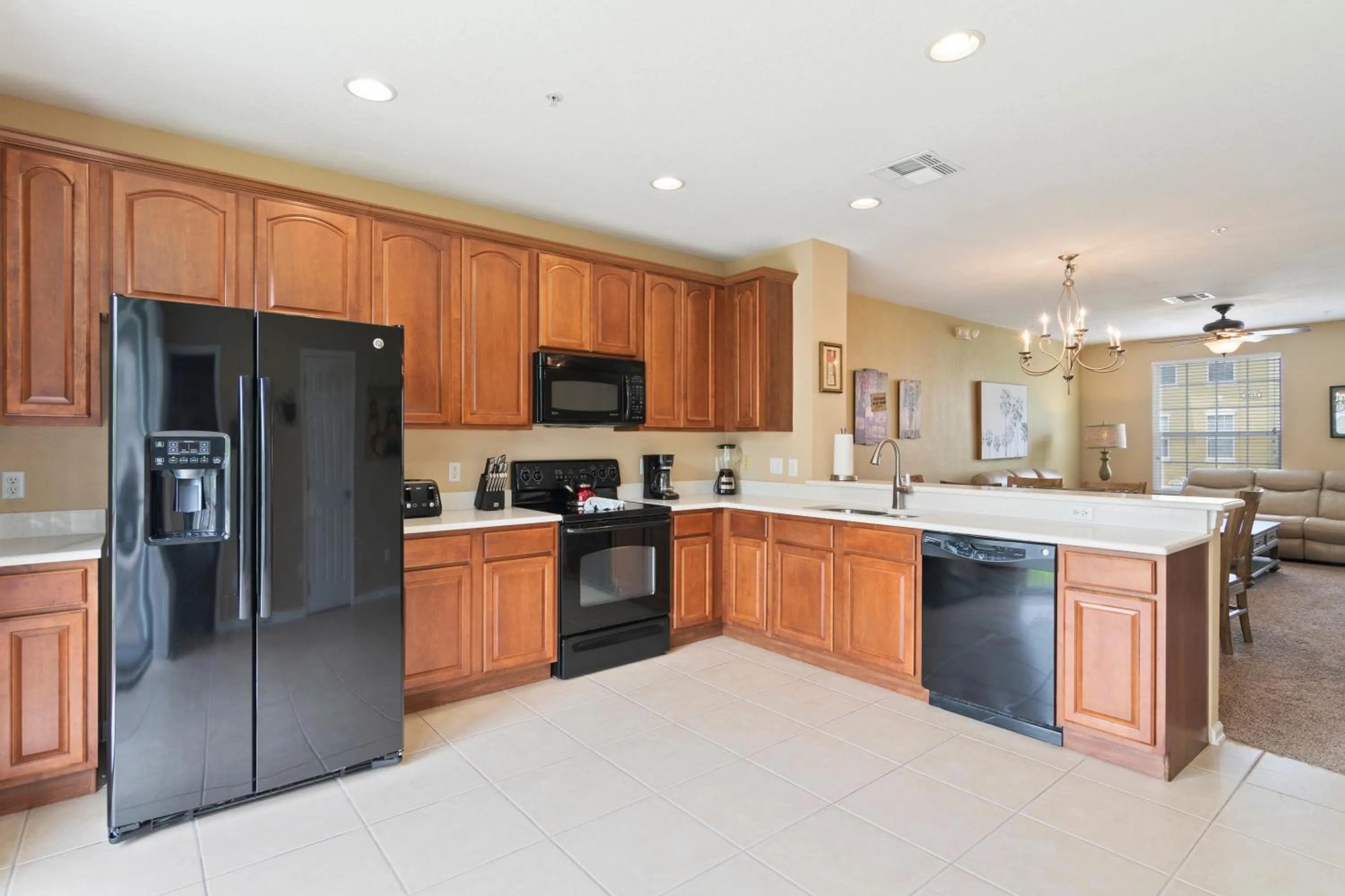 Kitchen or kitchenette in Orlando Resort Rentals at Universal Boulevard