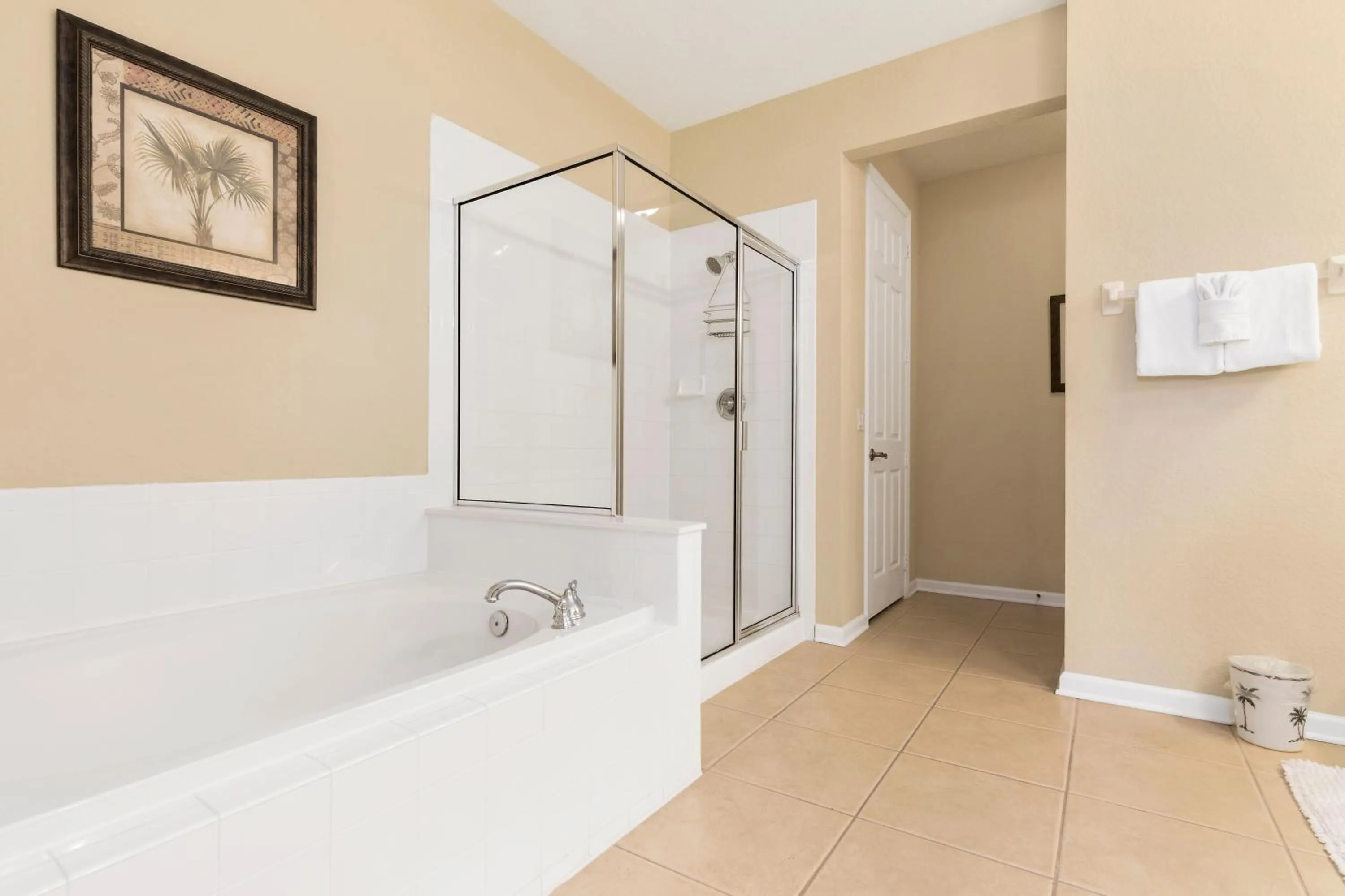 Shower in Orlando Resort Rentals at Universal Boulevard