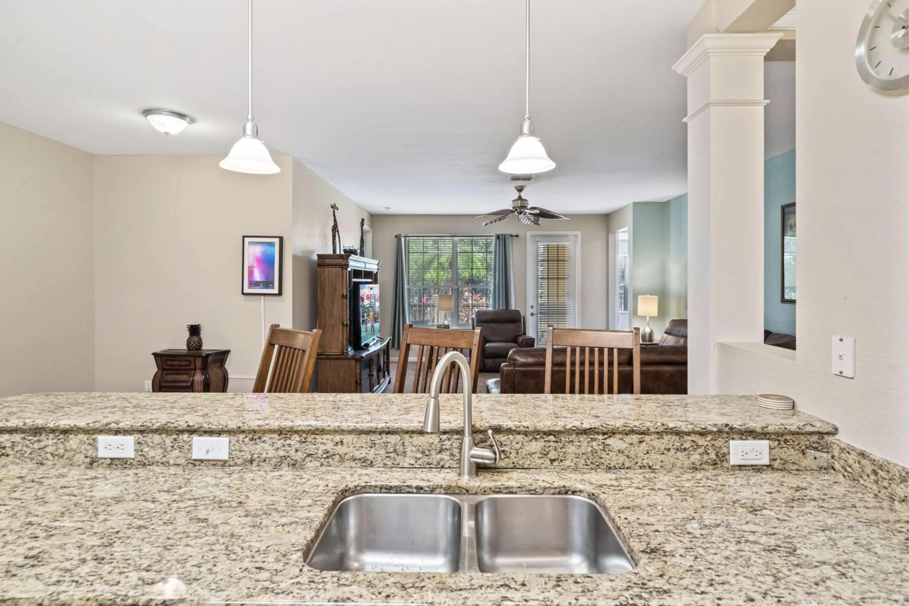 Kitchen or kitchenette in Orlando Resort Rentals at Universal Boulevard