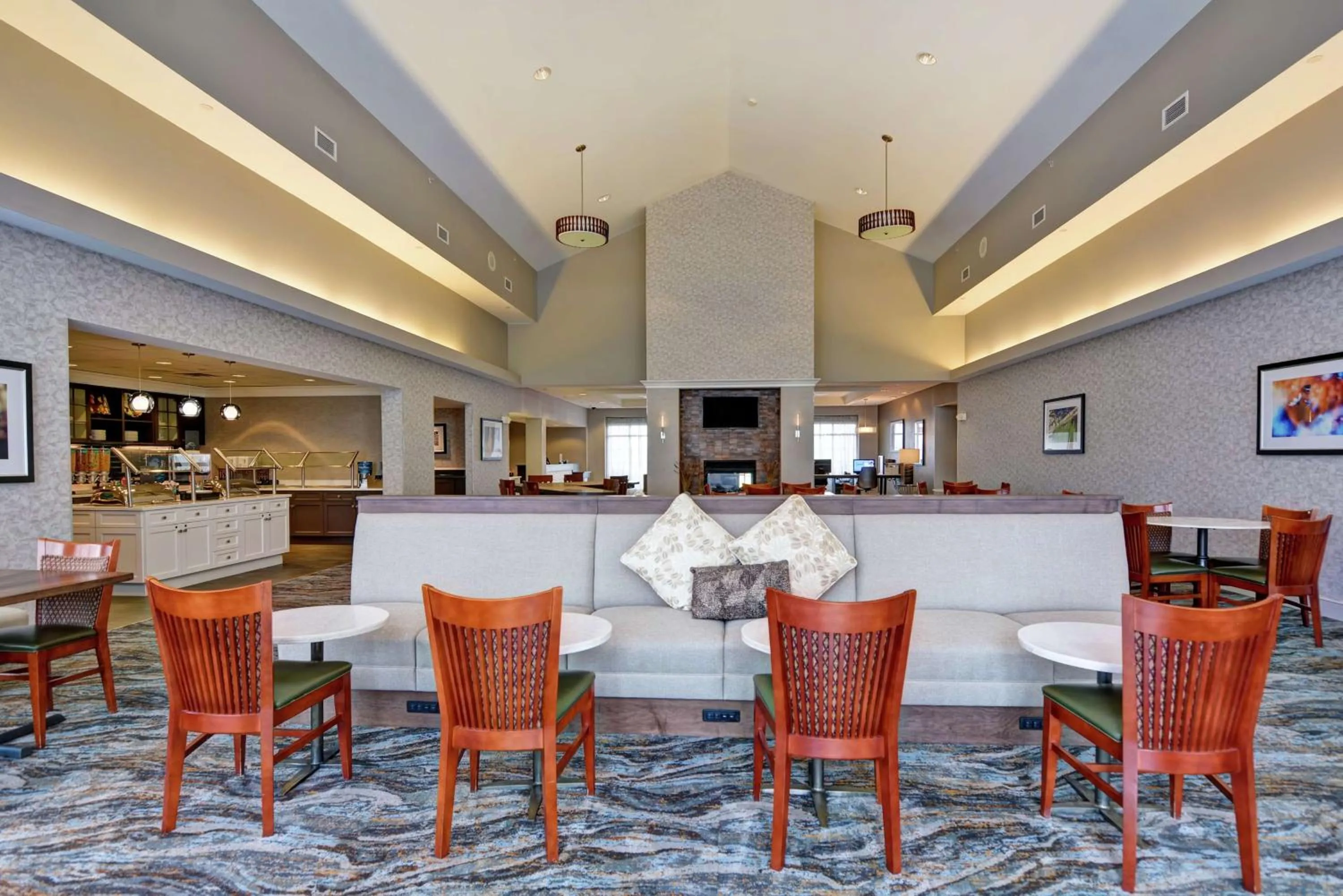 Lobby or reception in Homewood Suites Fredericksburg