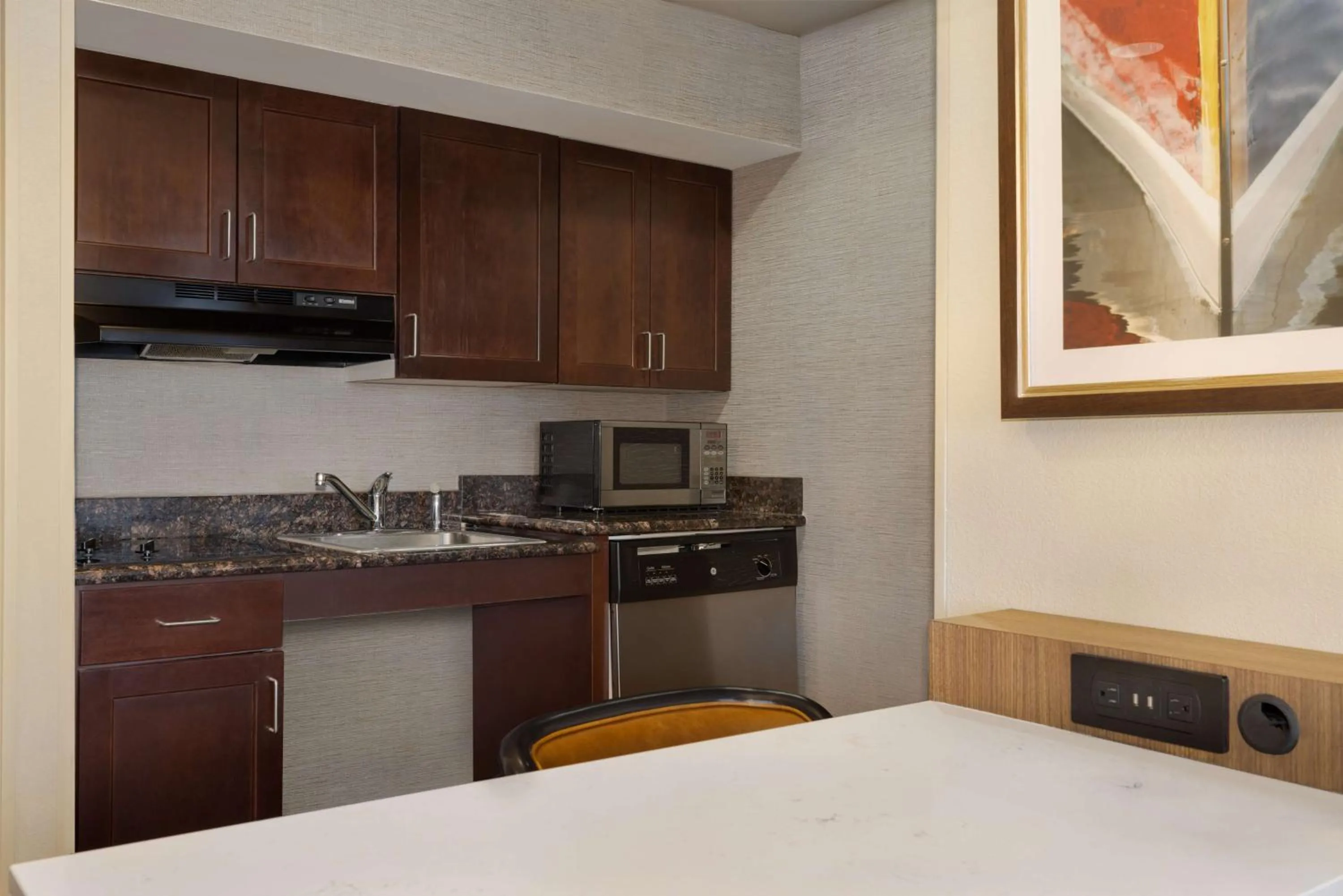 Kitchen or kitchenette in Homewood Suites Fredericksburg