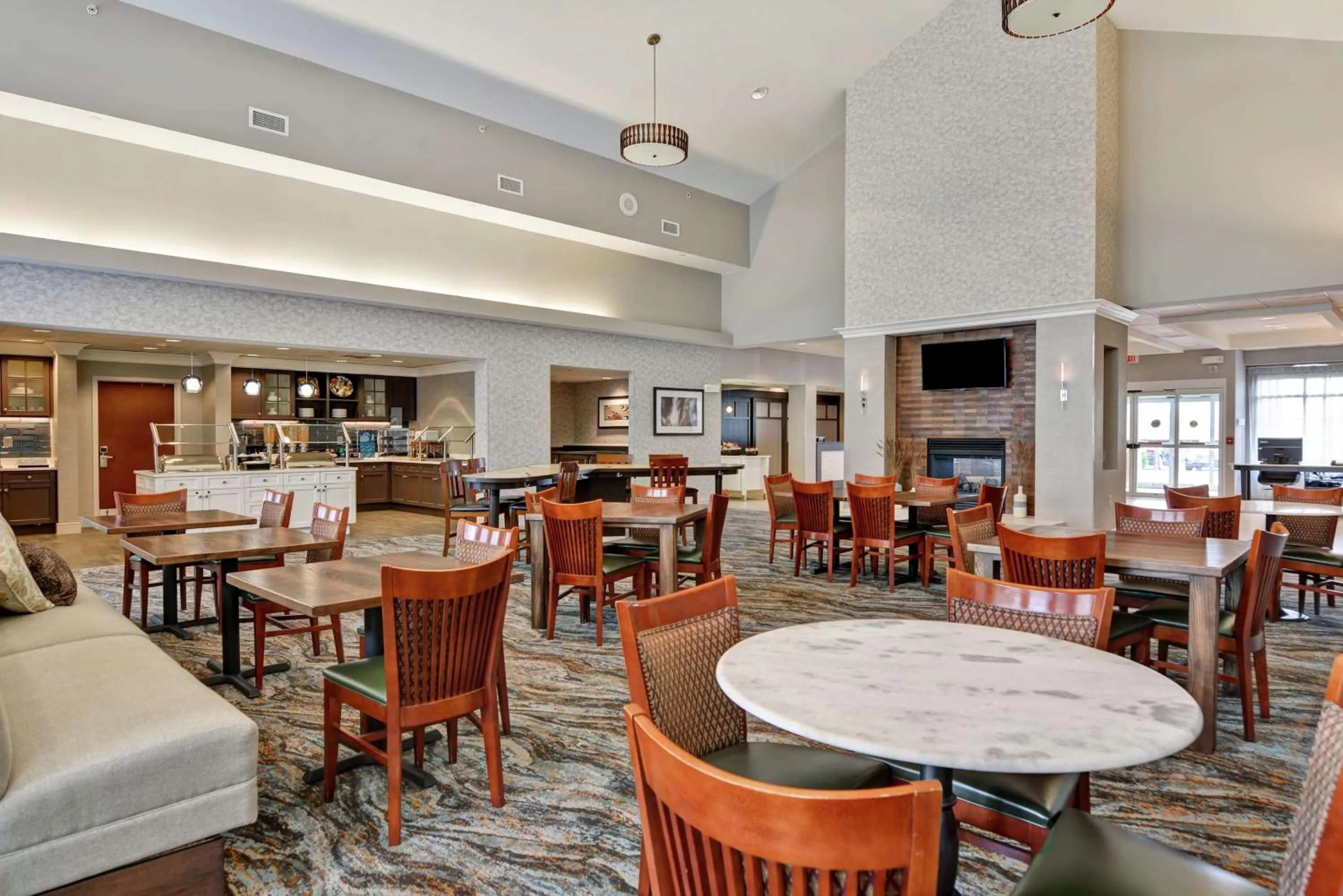 Lobby or reception in Homewood Suites Fredericksburg