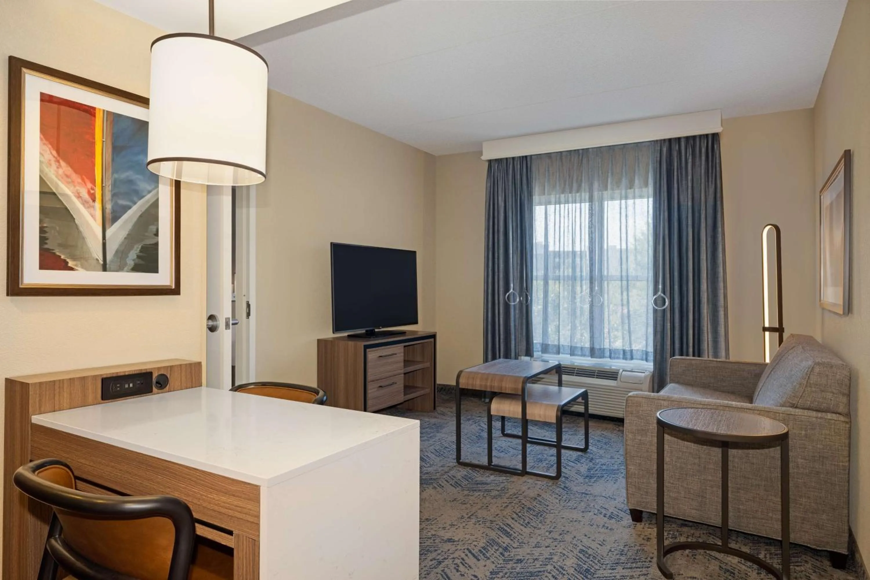 Living room in Homewood Suites Fredericksburg