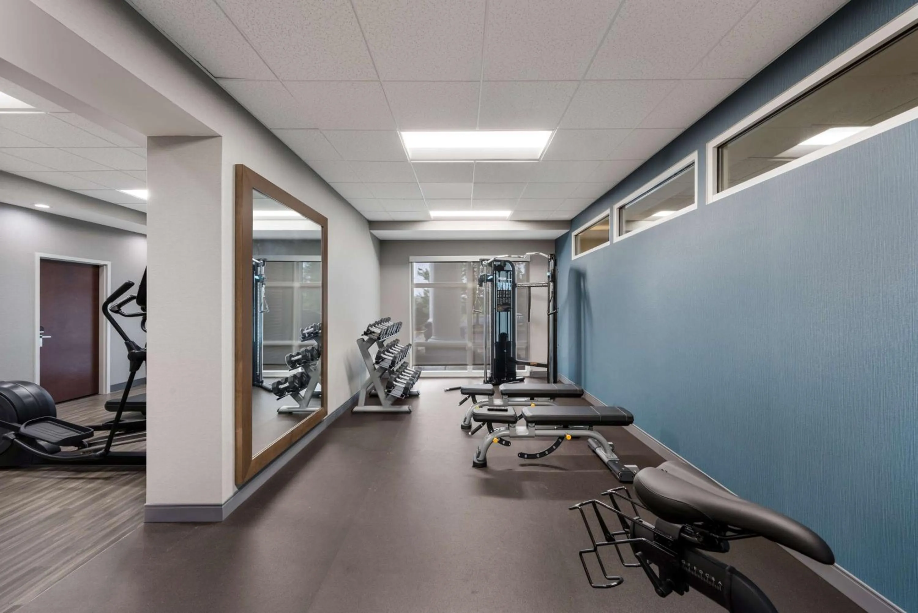 Fitness centre/facilities in Hampton Inn and Suites Fredericksburg