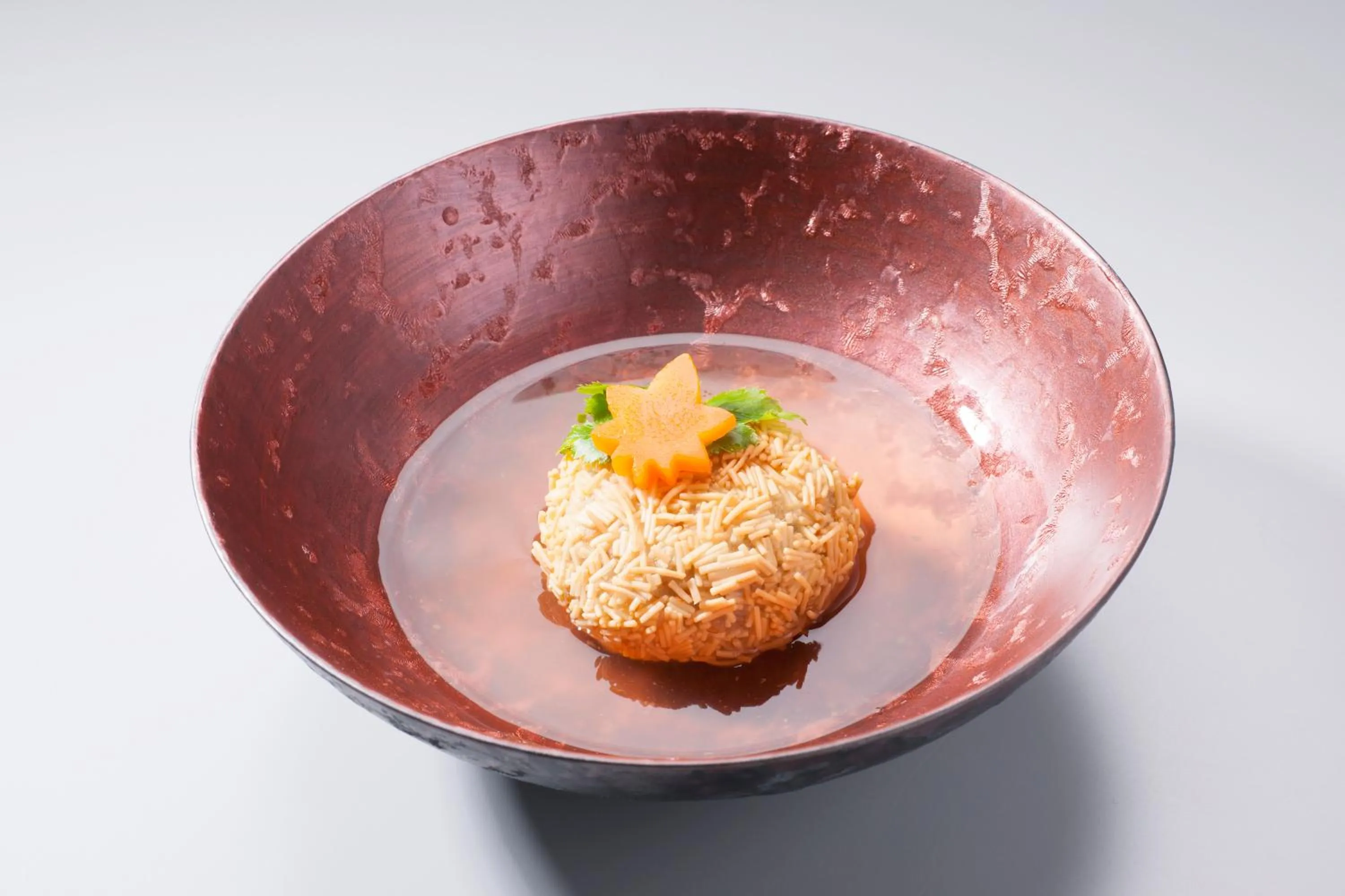 Food close-up in Super Hydrogen Rich Spa Yado Kanzan