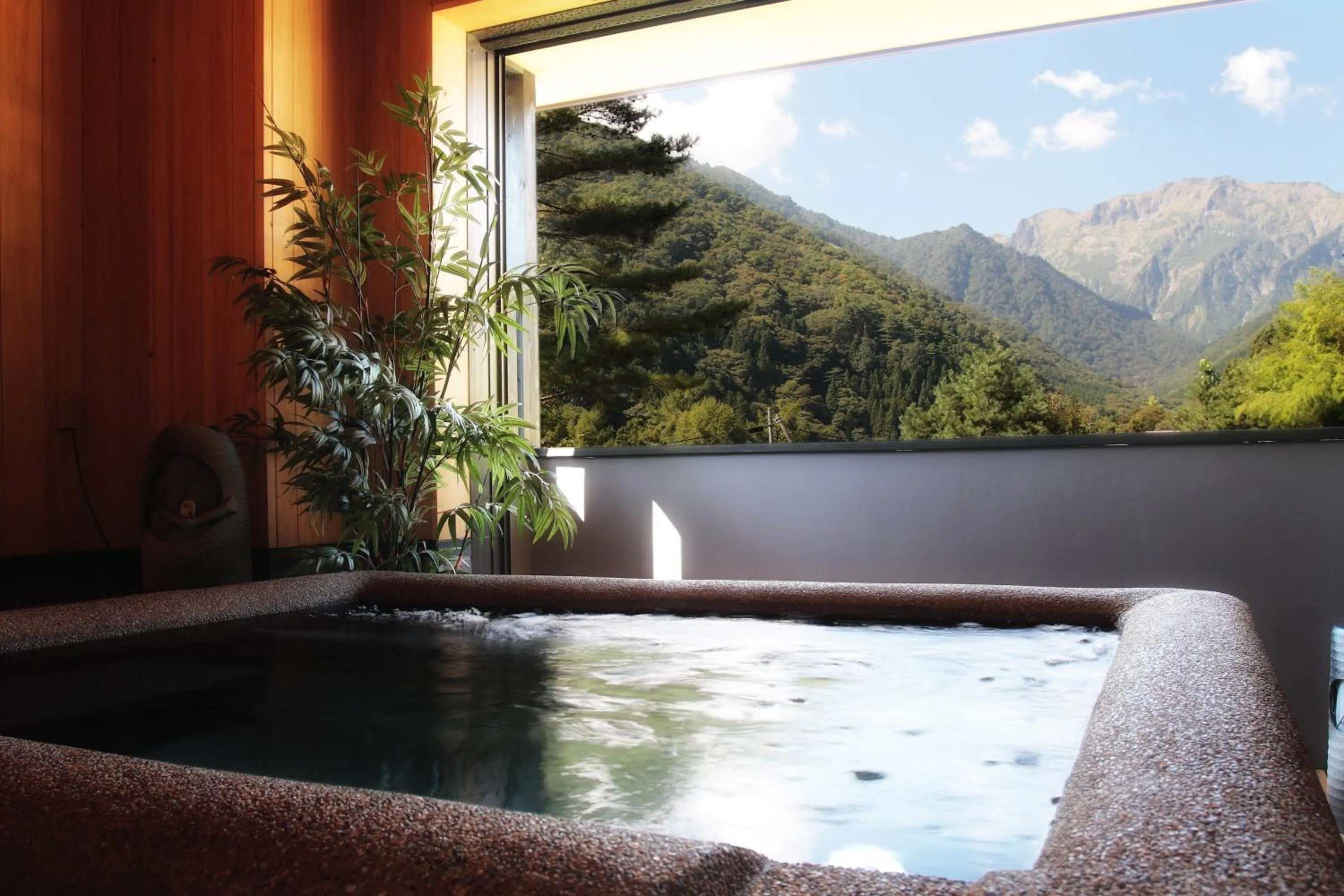 View (from property/room) in Super Hydrogen Rich Spa Yado Kanzan