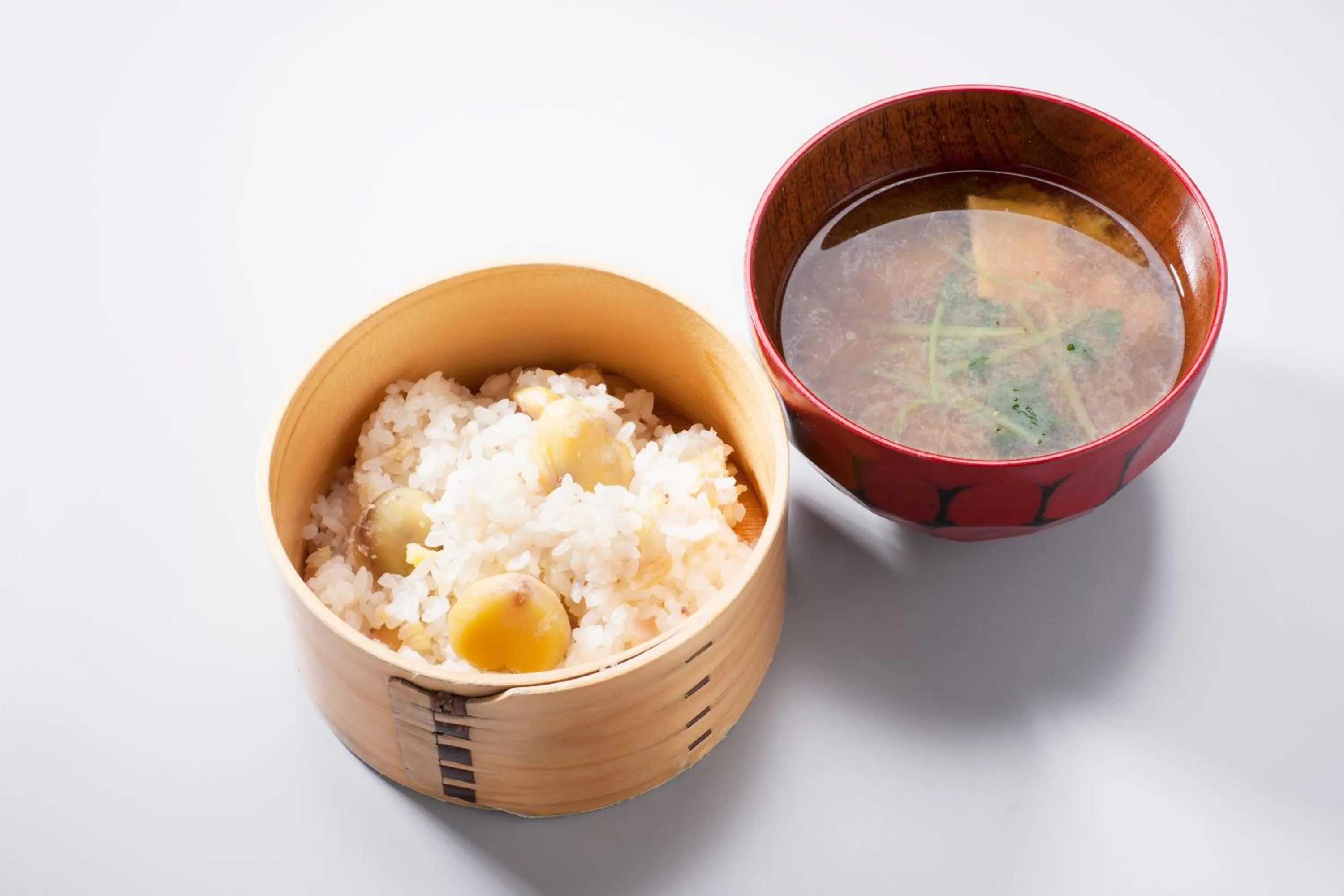 Food close-up in Super Hydrogen Rich Spa Yado Kanzan