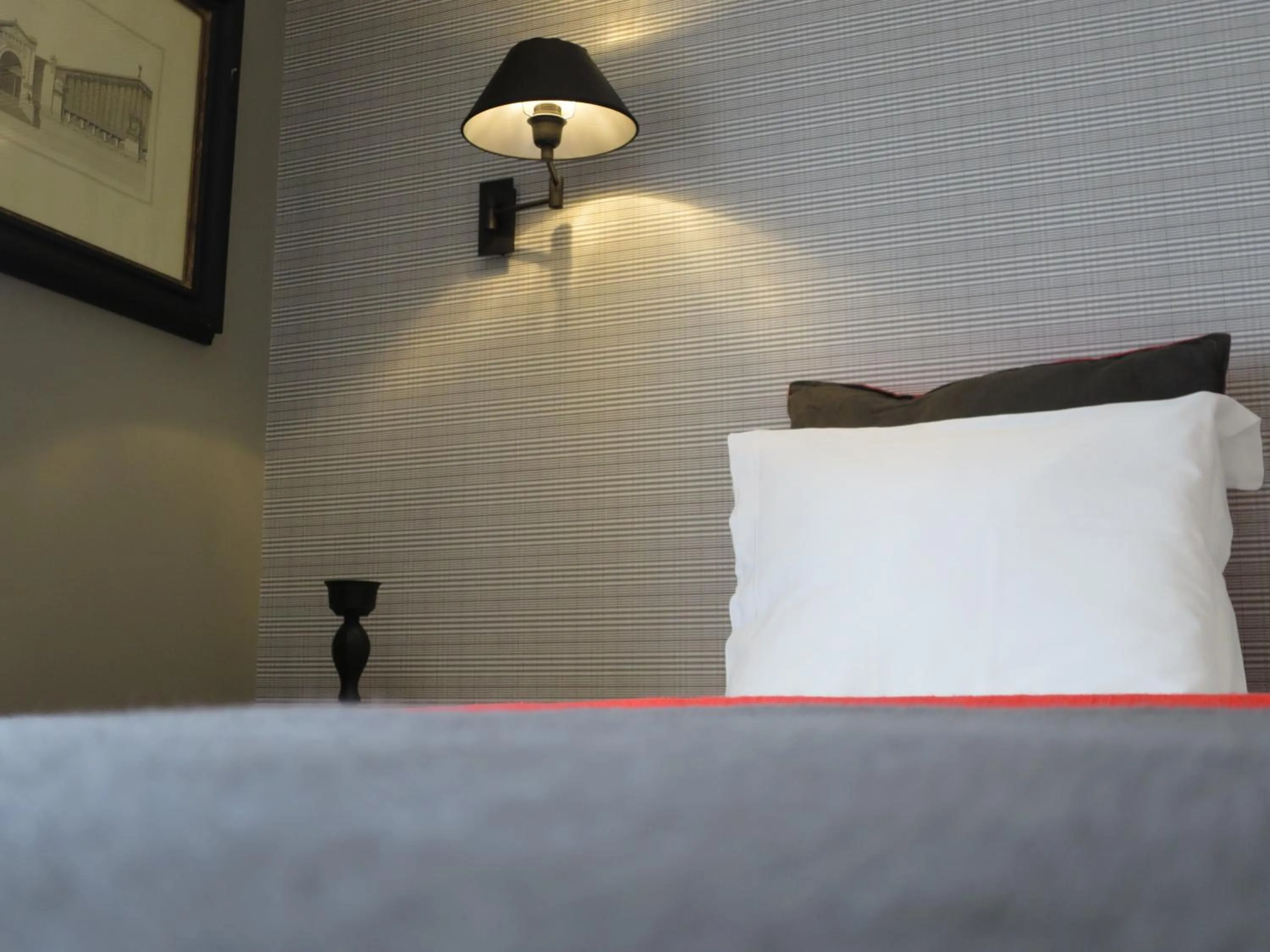 Decorative detail, Bed in Hotel Alegria