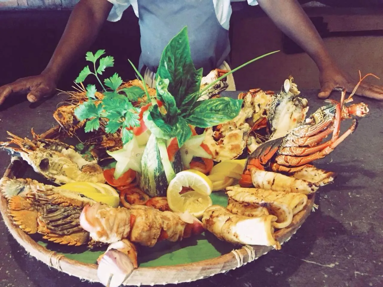 Restaurant/places to eat in Princesse Bora Lodge & Spa