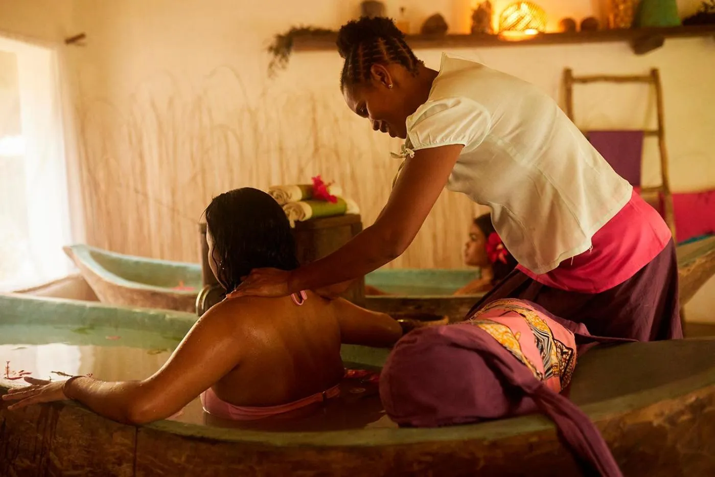 Spa and wellness centre/facilities in Princesse Bora Lodge & Spa