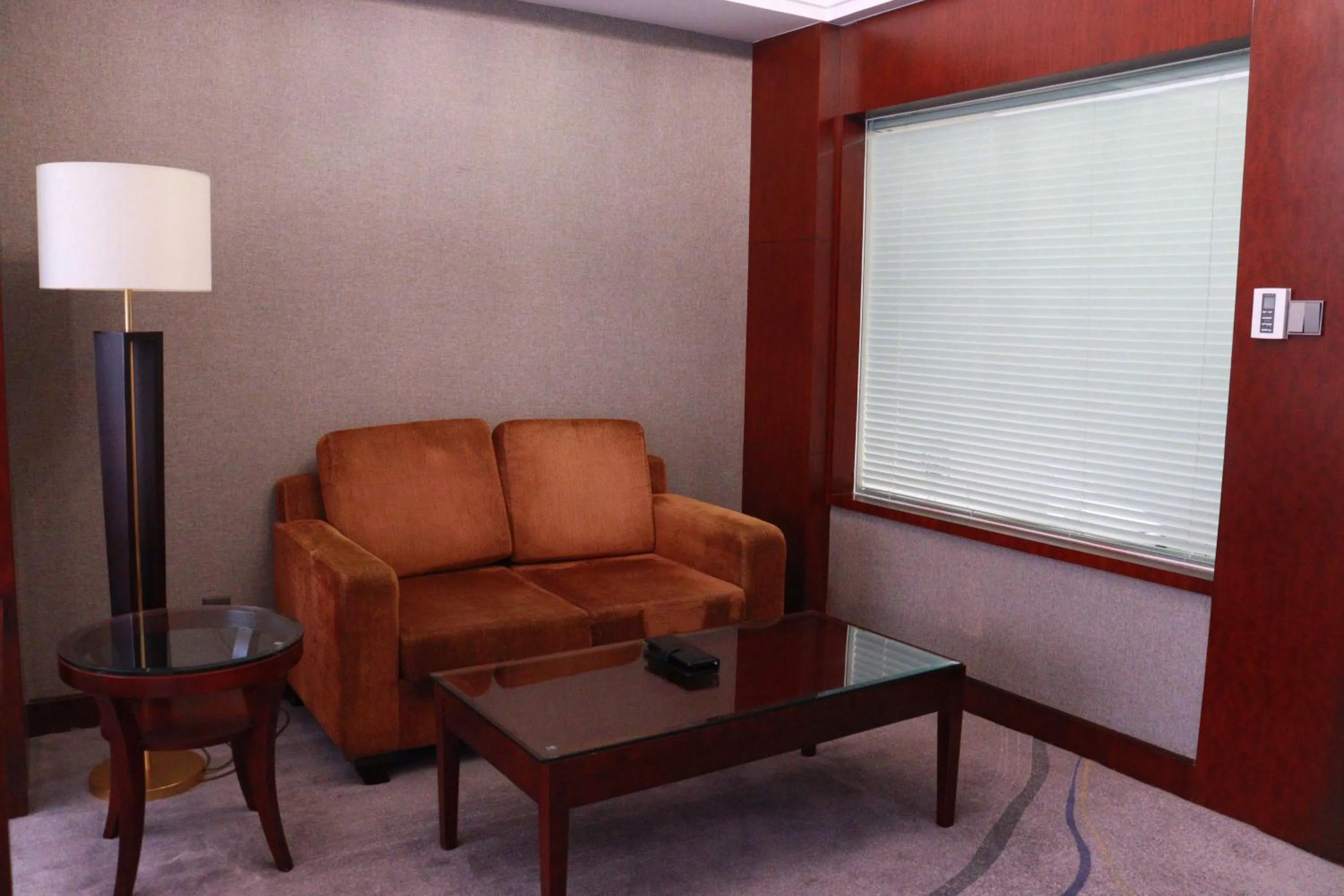 Seating area in Crowne Plaza City Center Ningbo by IHG